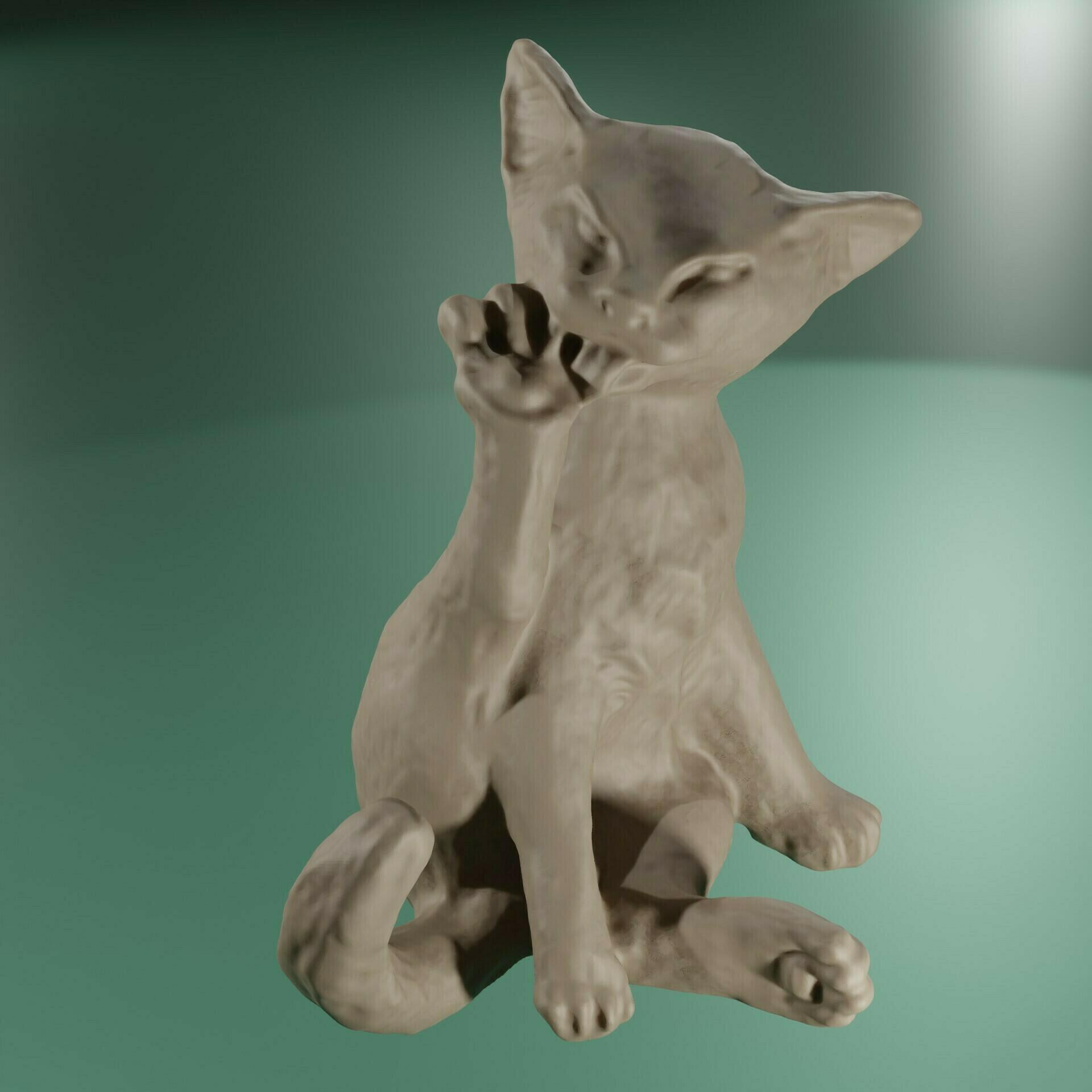 Sphinx cat 3d model