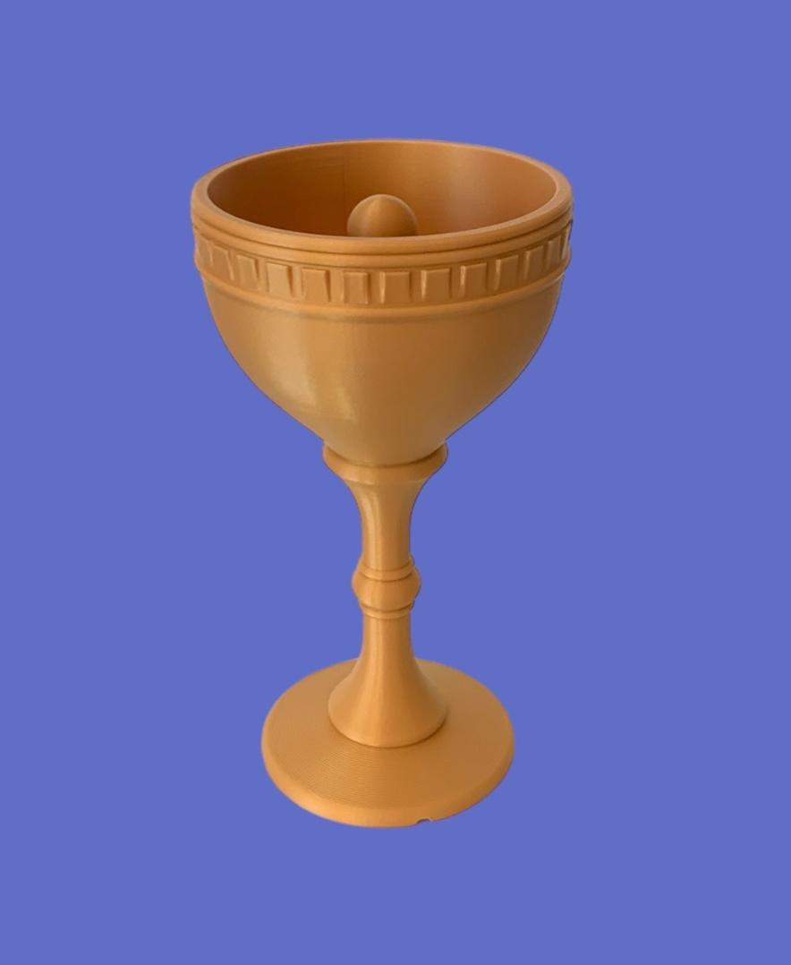 Pythagoras Cup - Greedy Cup 3d model