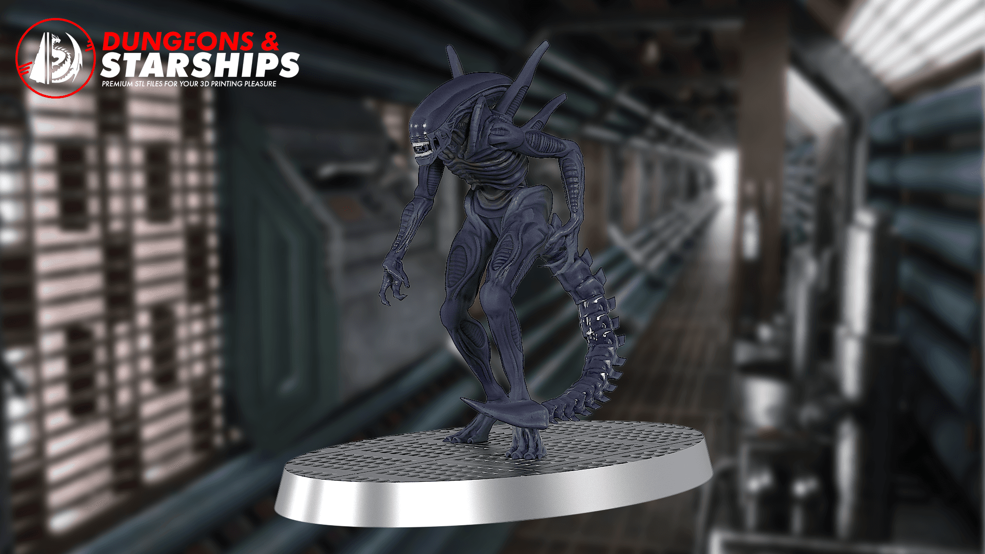 Xenomorph Miniatures - Aliens 3d model