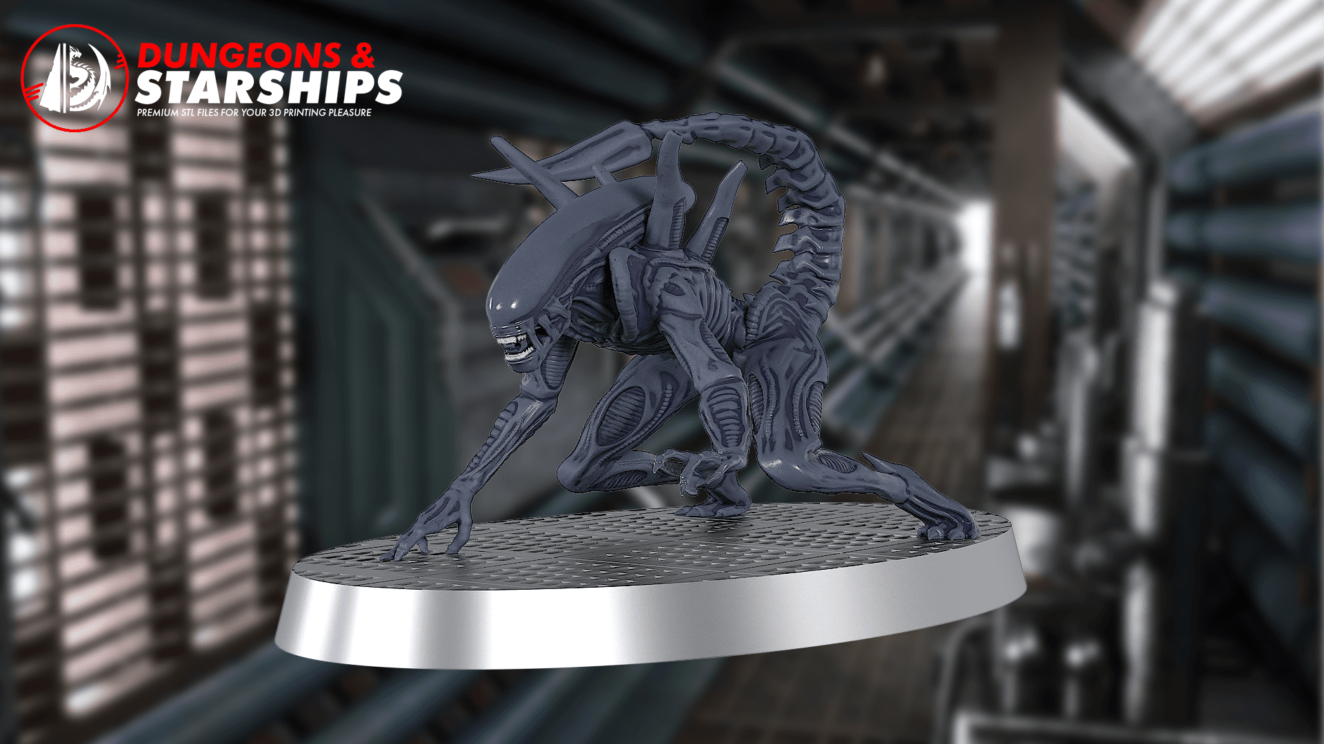 Xenomorph Miniatures - Aliens 3d model