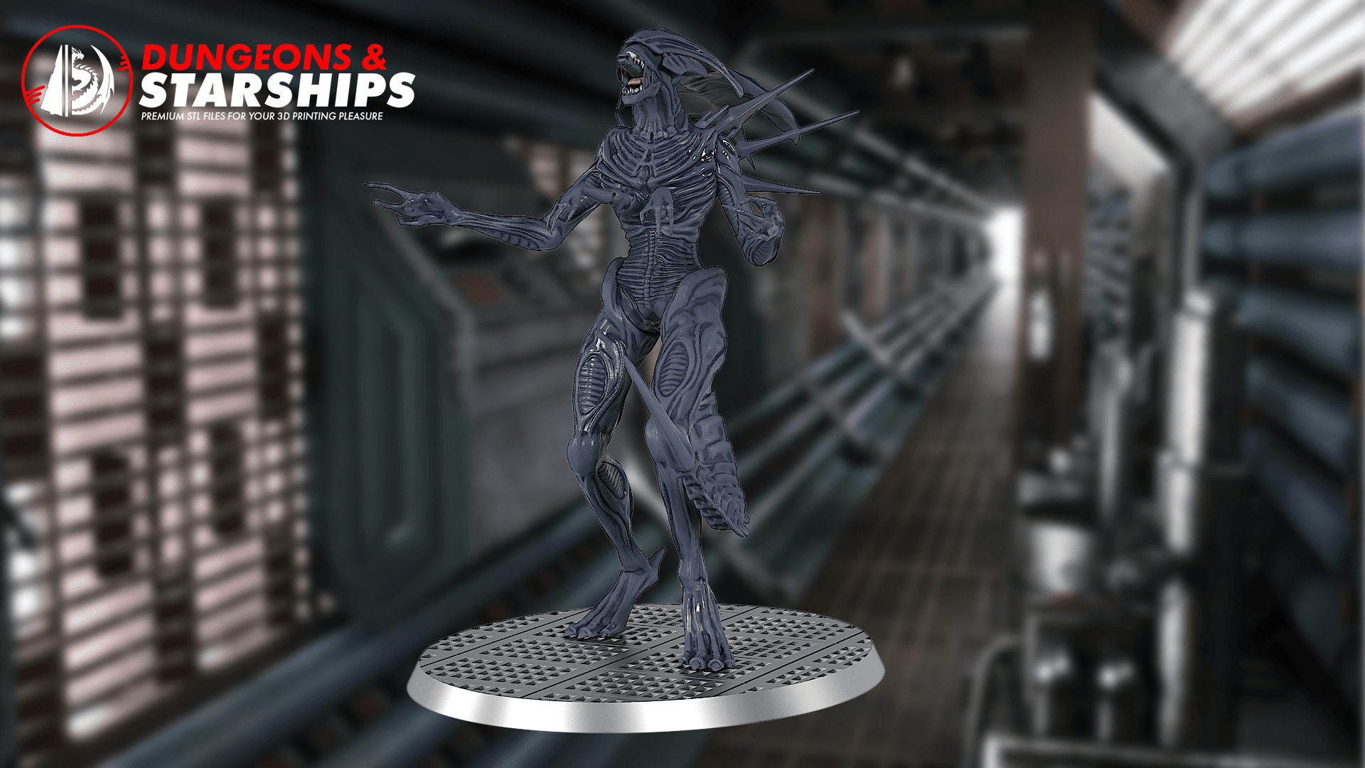 Xenomorph Miniatures - Aliens 3d model