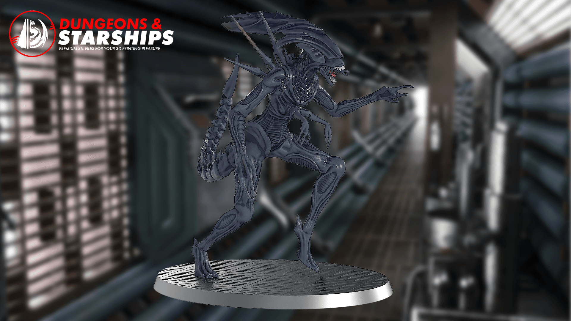 Xenomorph Miniatures - Aliens 3d model