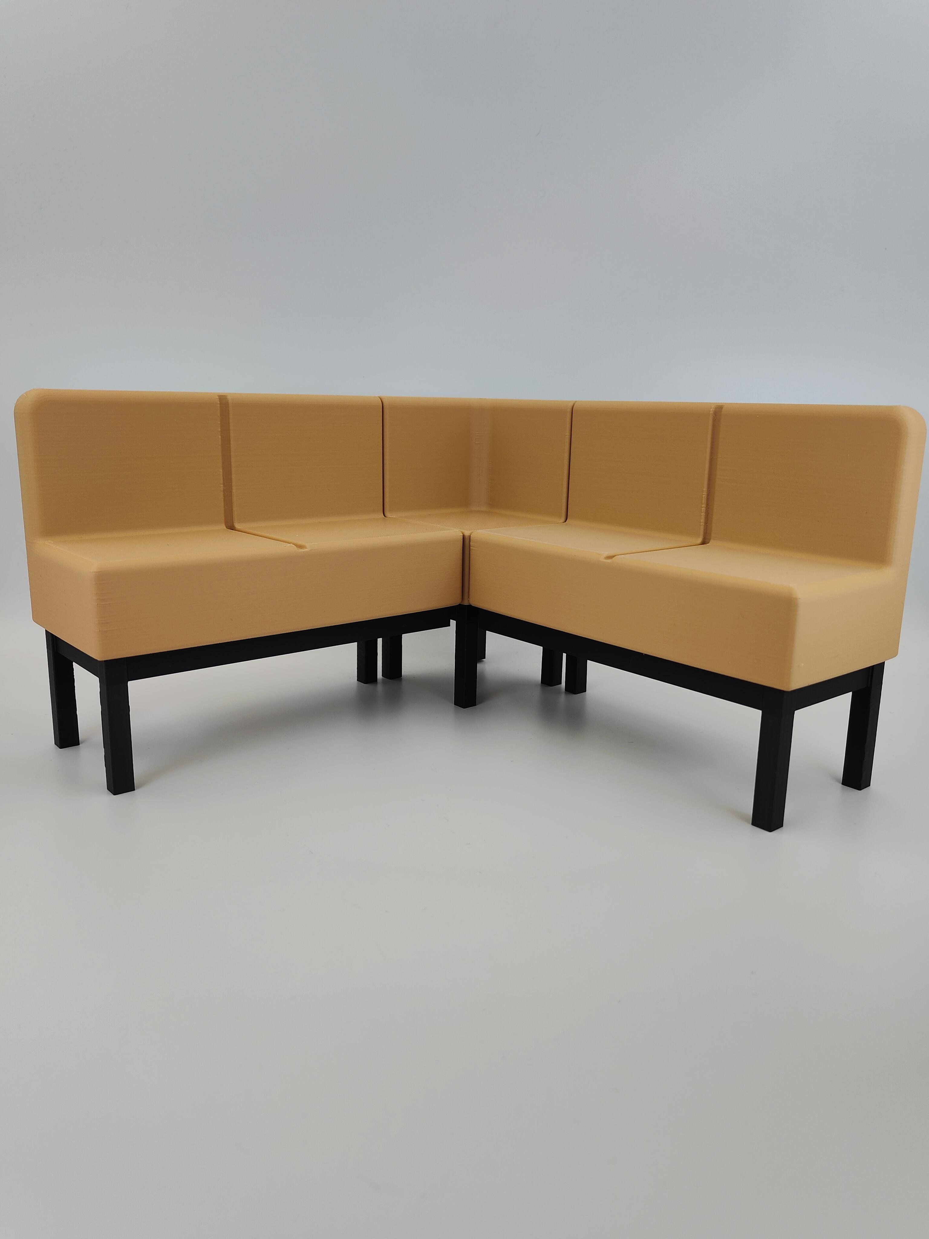 Doll Couch Set 🛋️ 3d model