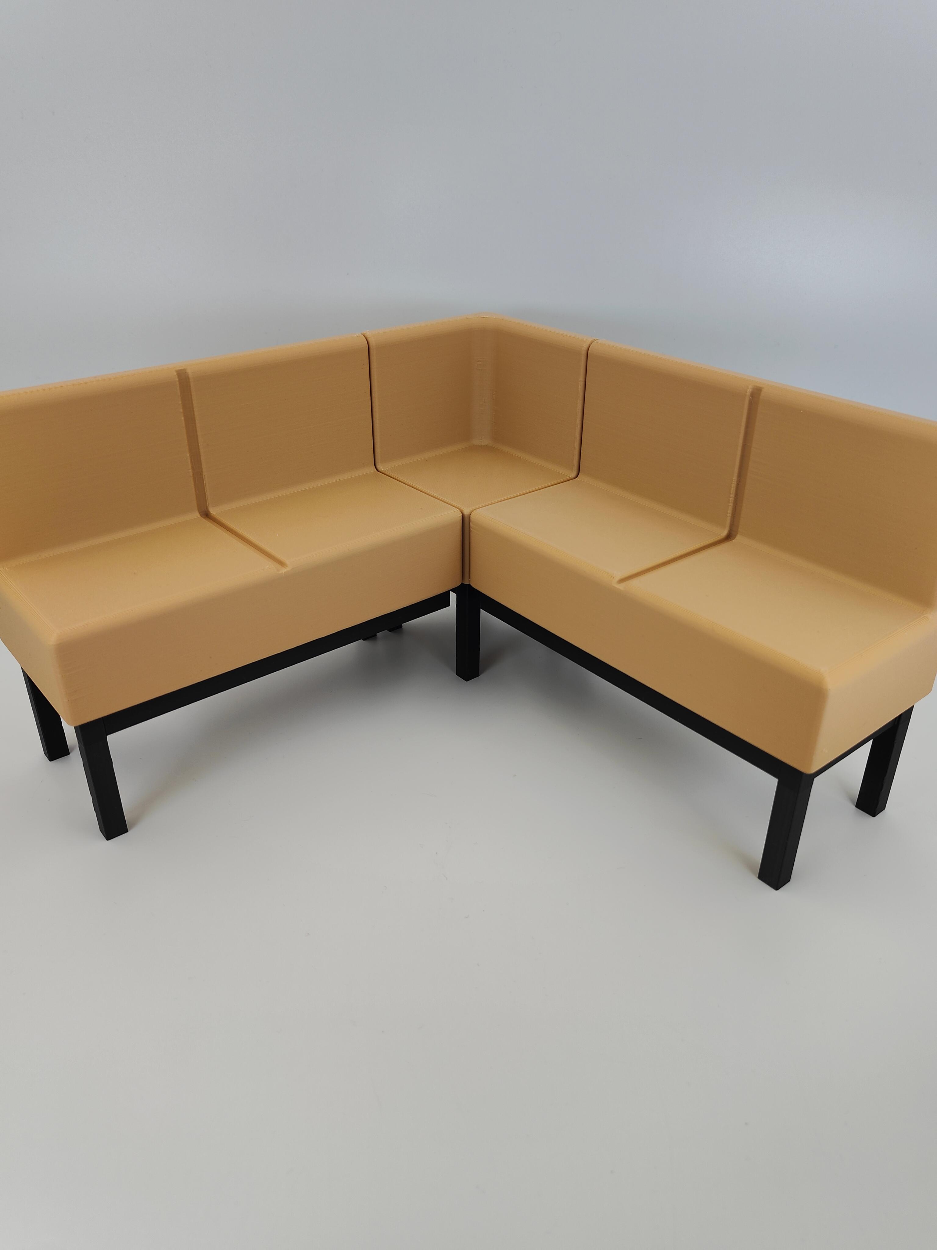 Doll Couch Set 🛋️ 3d model