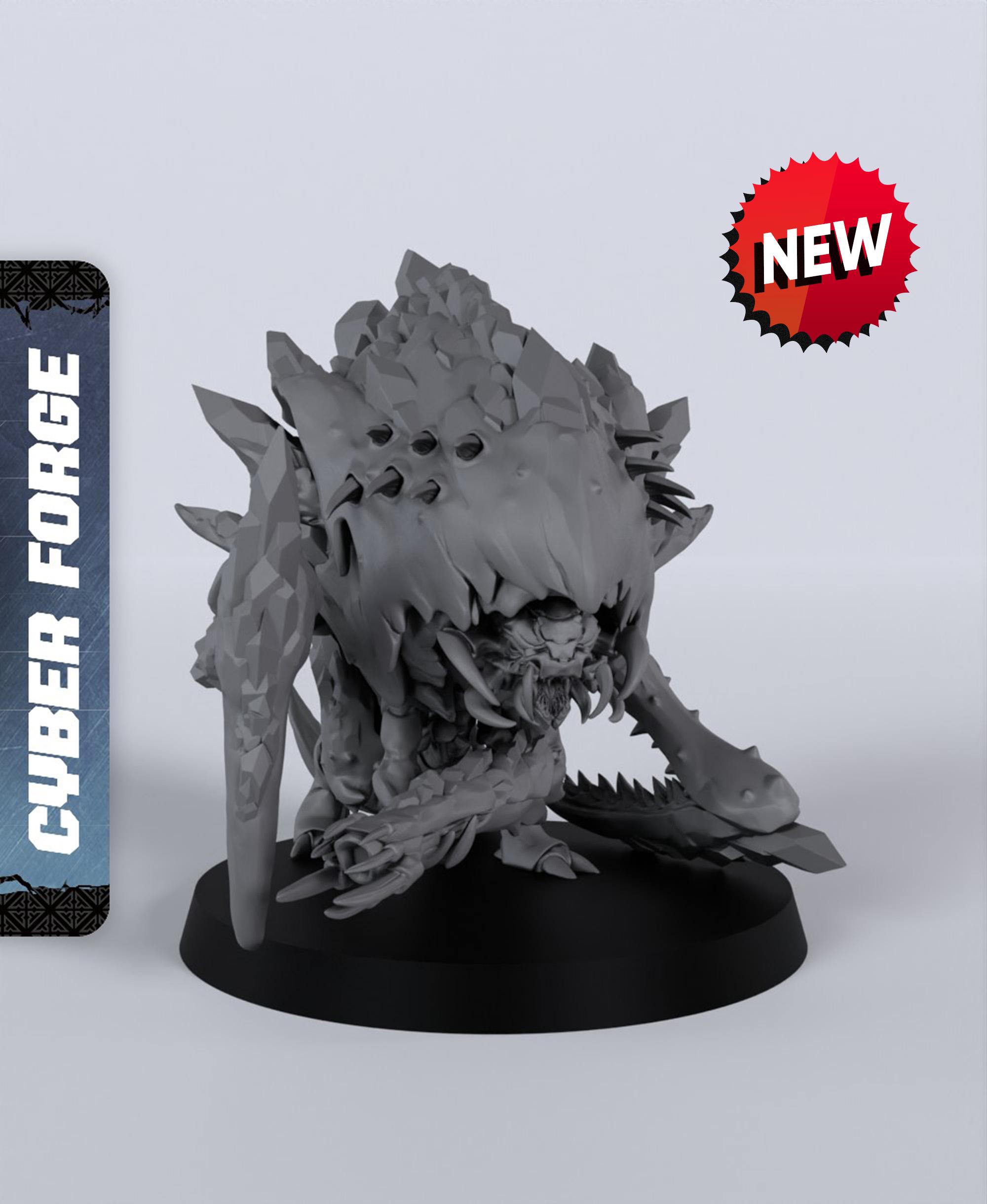 Cryfex Acifex Neurofex Ancient One - Free Cyberpunk Warhammer - 40k Sci-Fi Gift Ideas for Wargamers 3d model