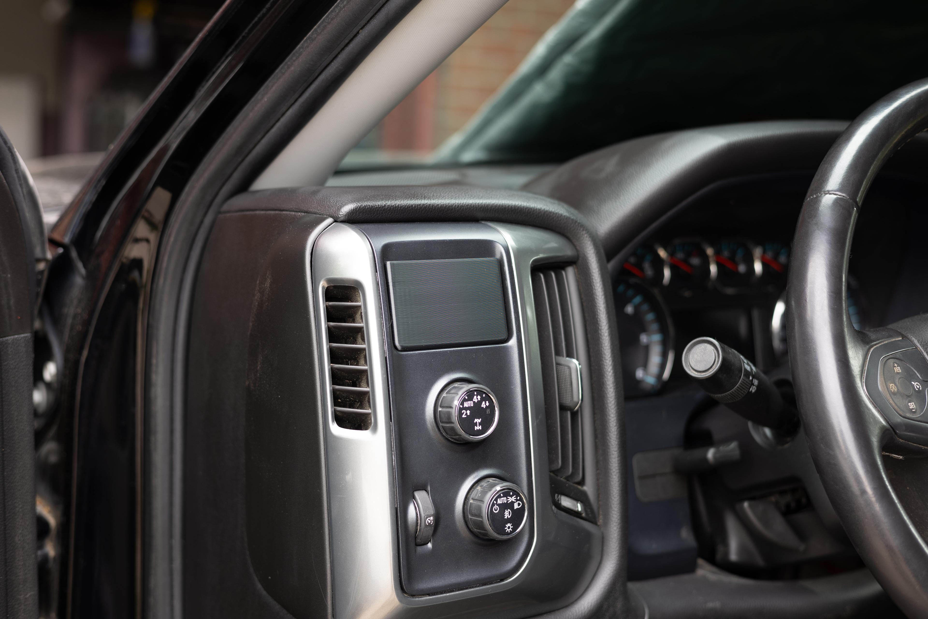 2014-2018 Silverado and Sierra Blank Switch Panel 3d model