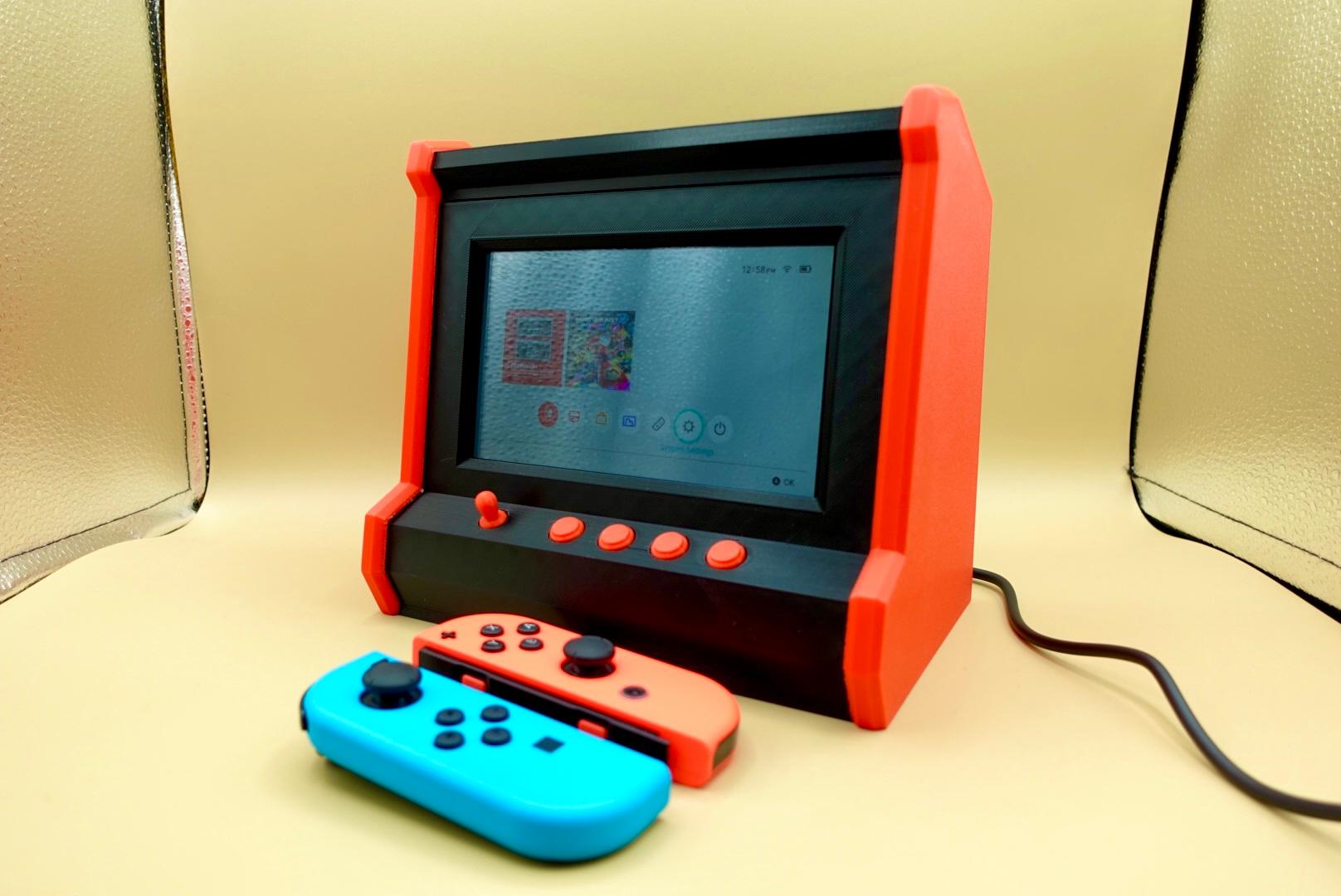 3D file Mini TV Nintendo Switch Screen Display (OLED/Original) 🎲・3D  printer model to download・Cults