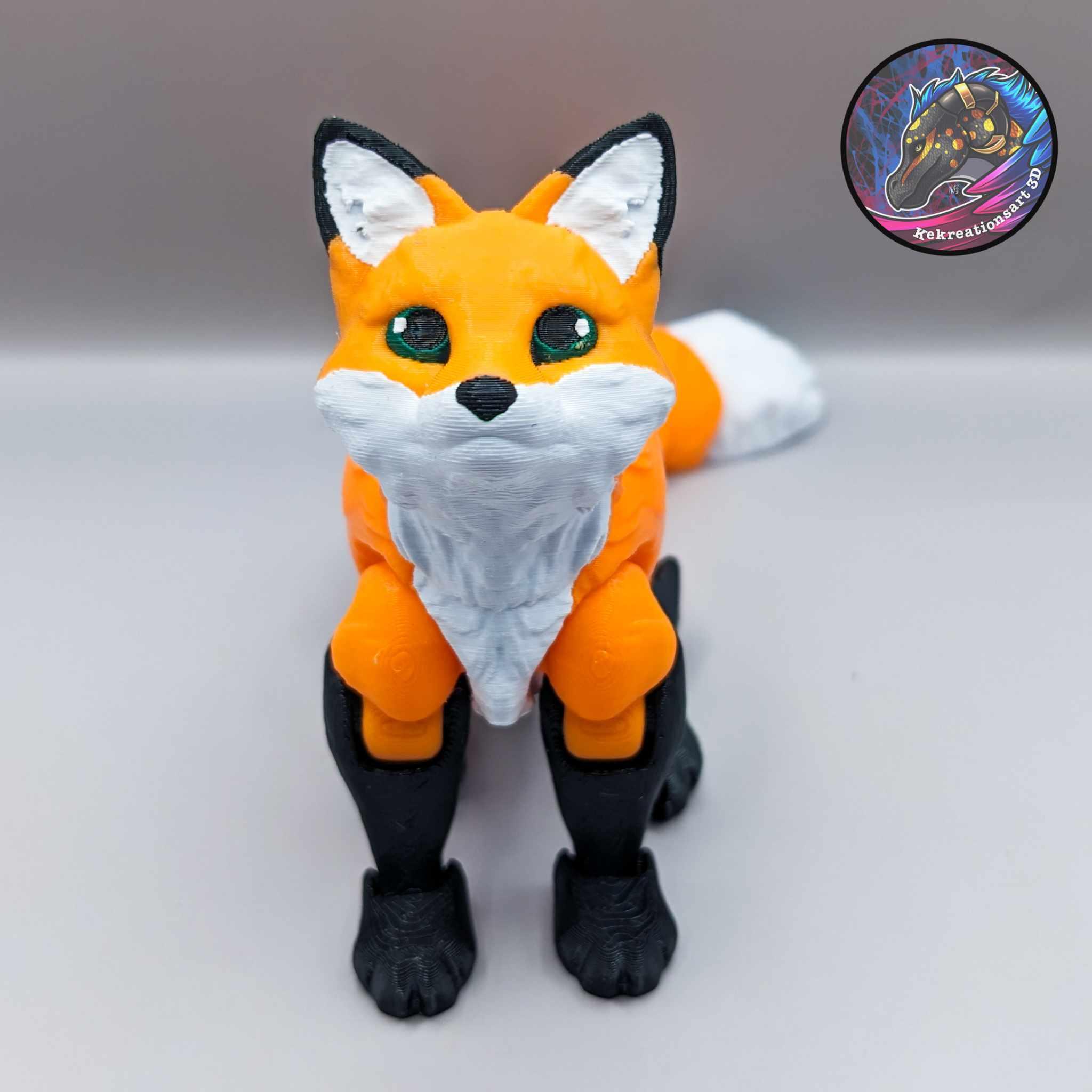 Flexi Fox 3d model