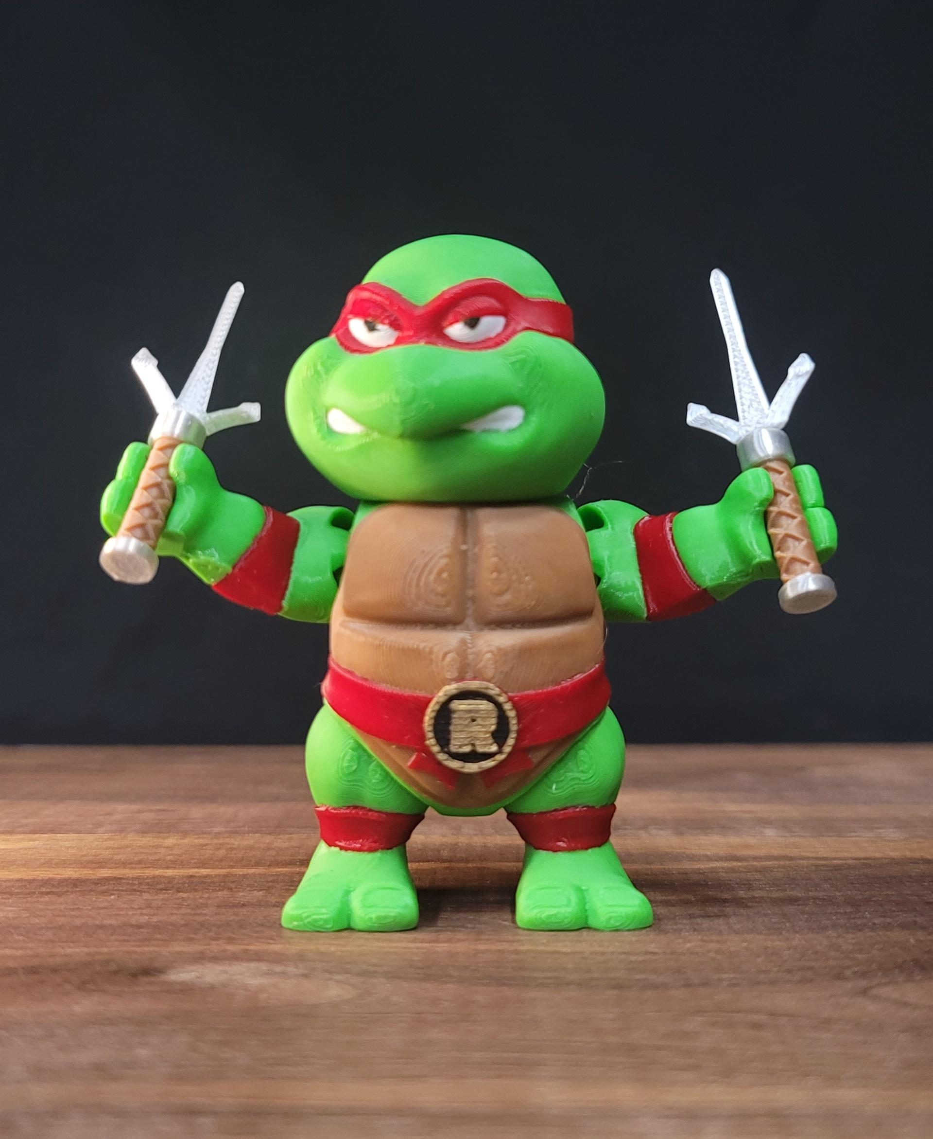 Donatello and Raphael Fexi Combo Pack 3d model