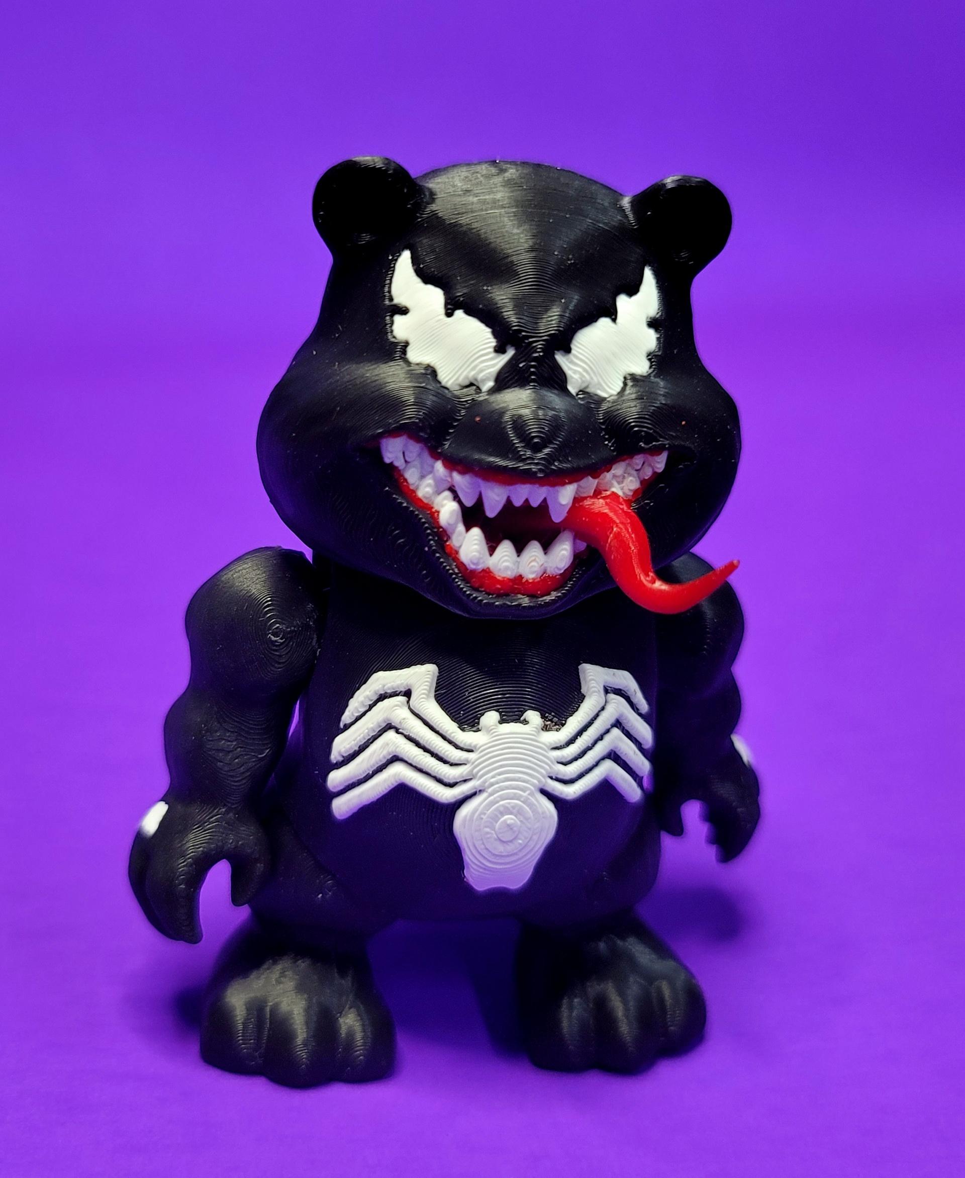 Venom Bear flexi .stl 3d model