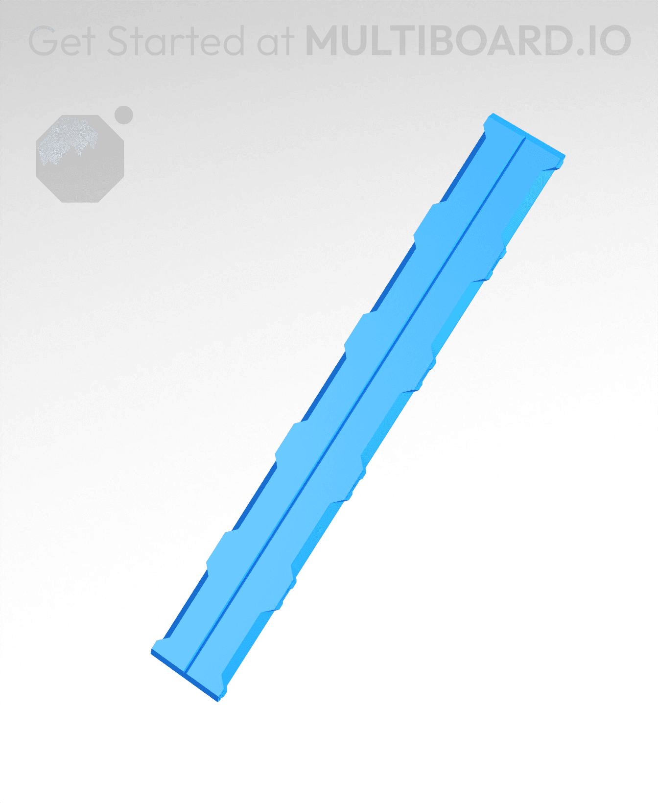 I4(OX)OI Rail Pop-In - Bin Extender 3d model