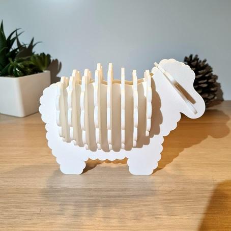Sheep puzzle 3d model