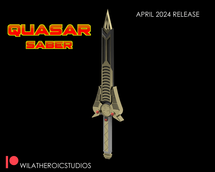 Quasar Saber Prop 3d model