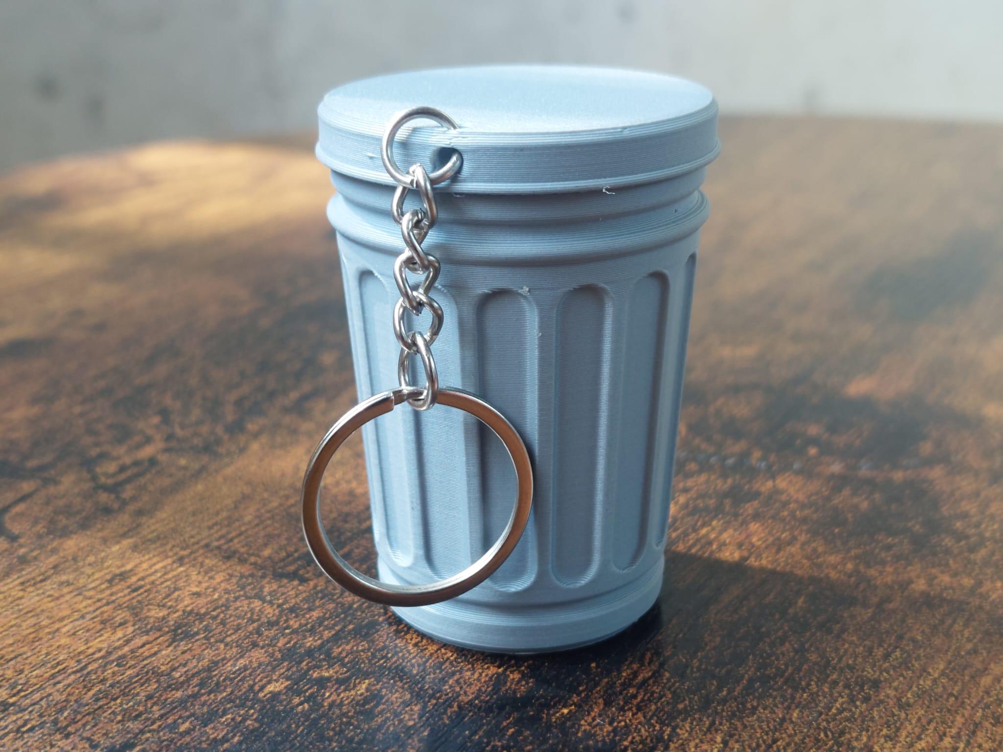 Trashcan Keychain v5 - Generic.3mf 3d model