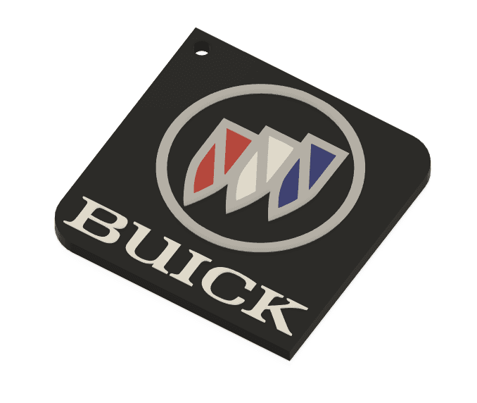 Keychain: Buick I 3d model