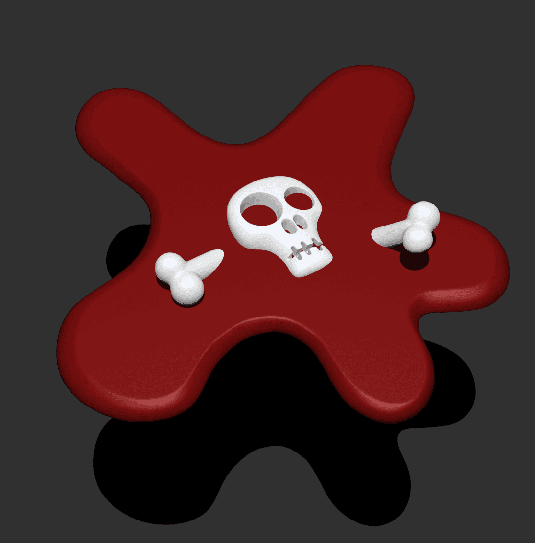 Blood Pools 3d model