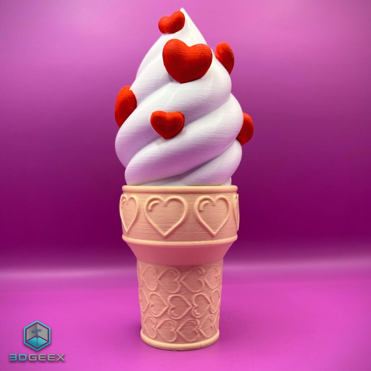 I 💖 ICE CREAM 3d model