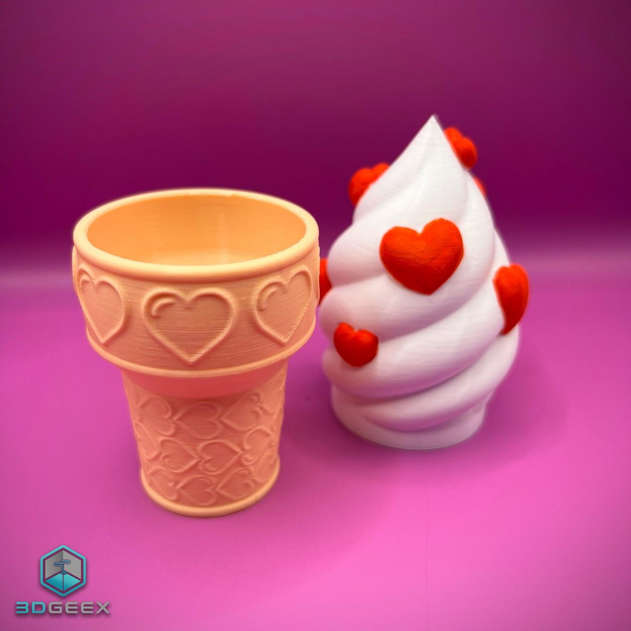 I 💖 ICE CREAM 3d model