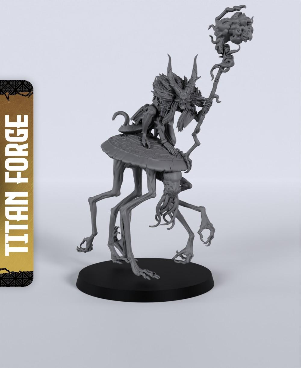 Wild Sorcerer - With Free Dragon Warhammer - 5e DnD Inspired for RPG and Wargamers 3d model