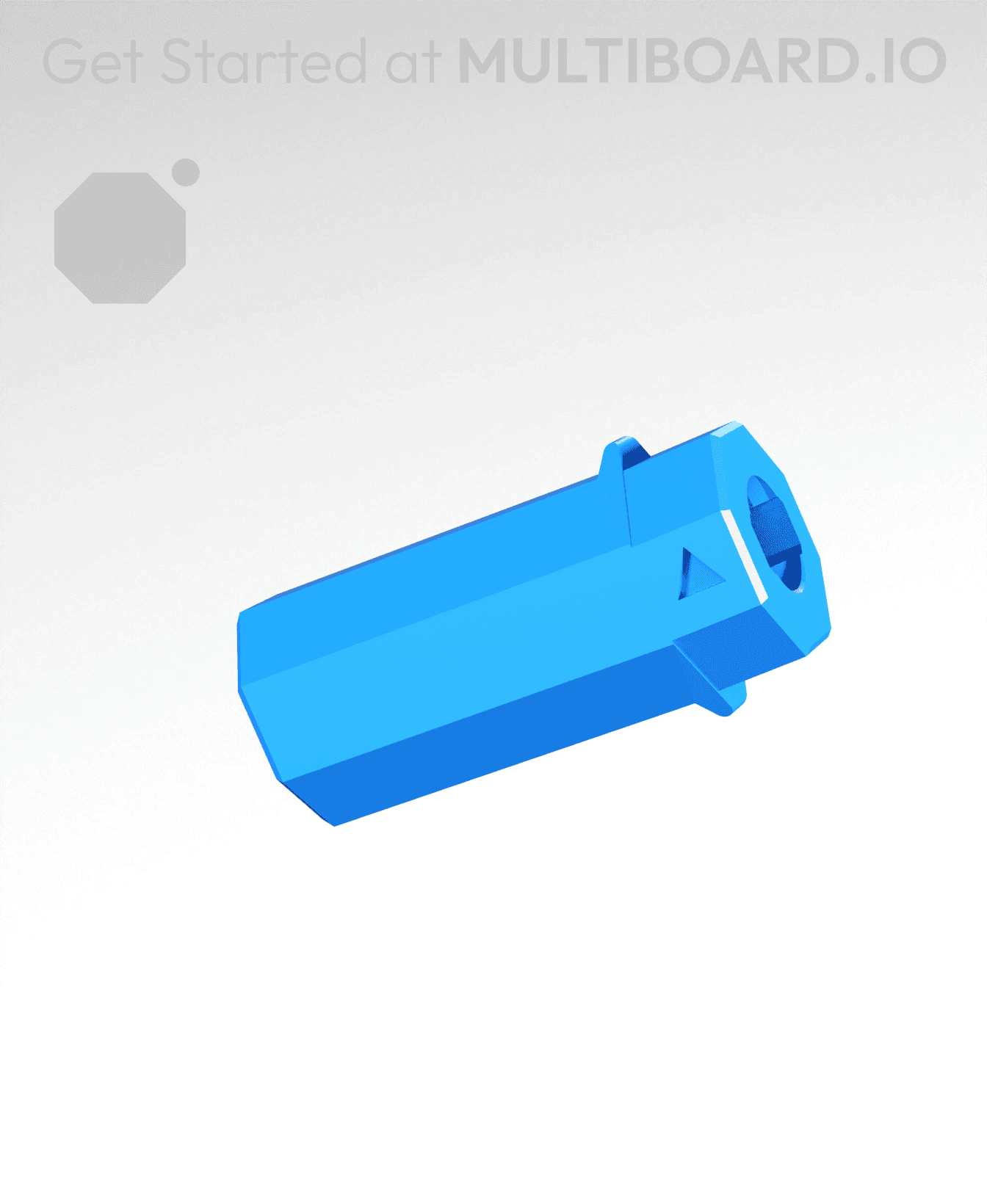 25 mm Peg (Bolt-Locked Insert) 3d model