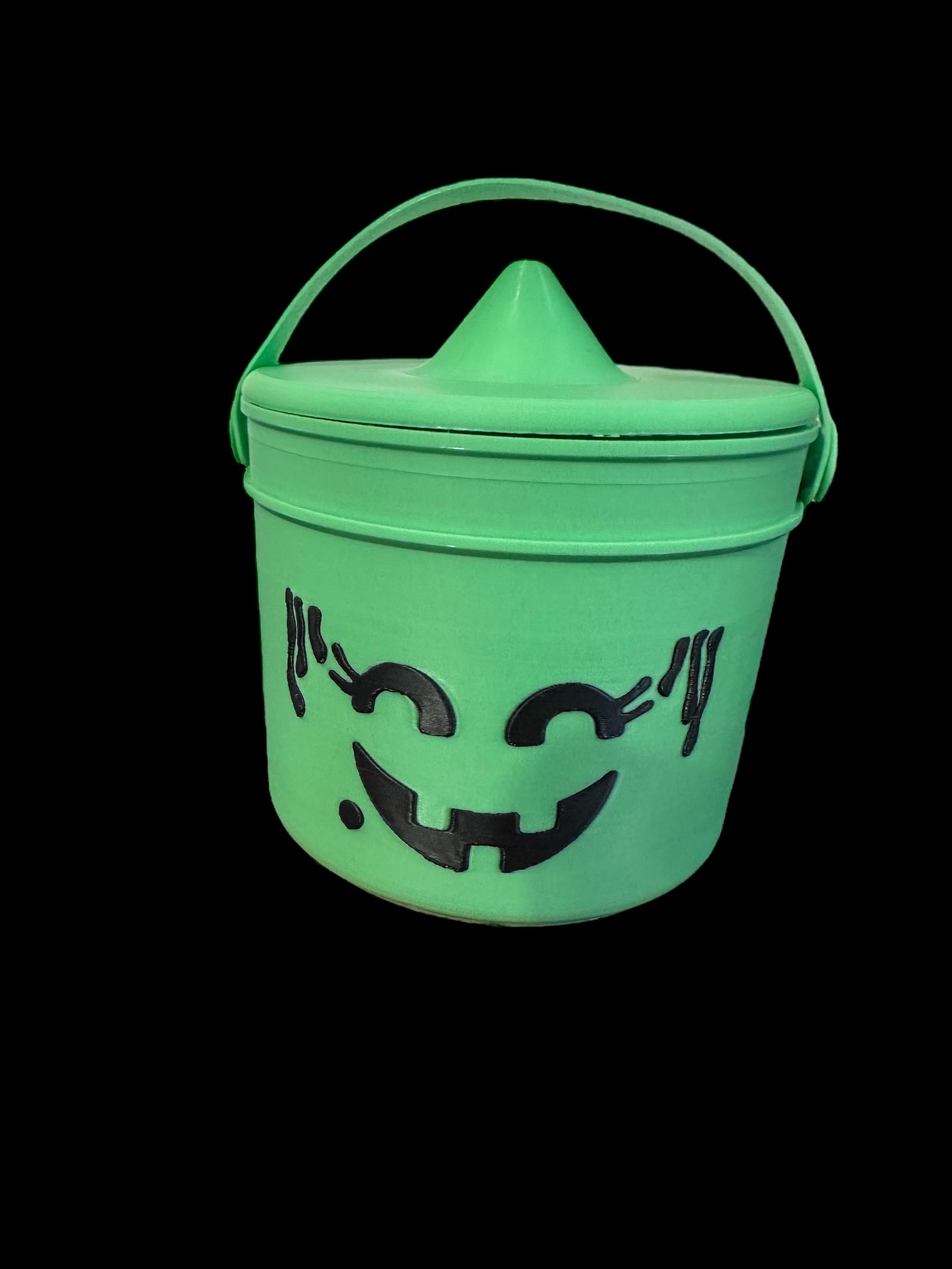 Boo Buckets - Happy Meal Buckets, Witch, Boo, Franken buckets from 80's Happy Meals 3d model