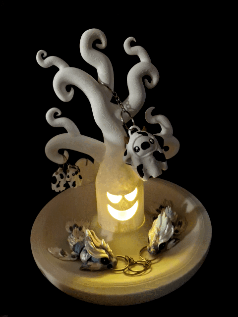 Halloween Keychain Tree *Commercial Version* 3d model