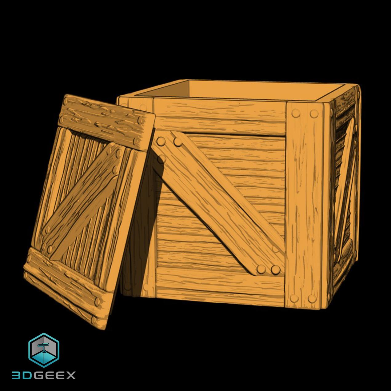 TNT Detonator Secret Boxes 3d model