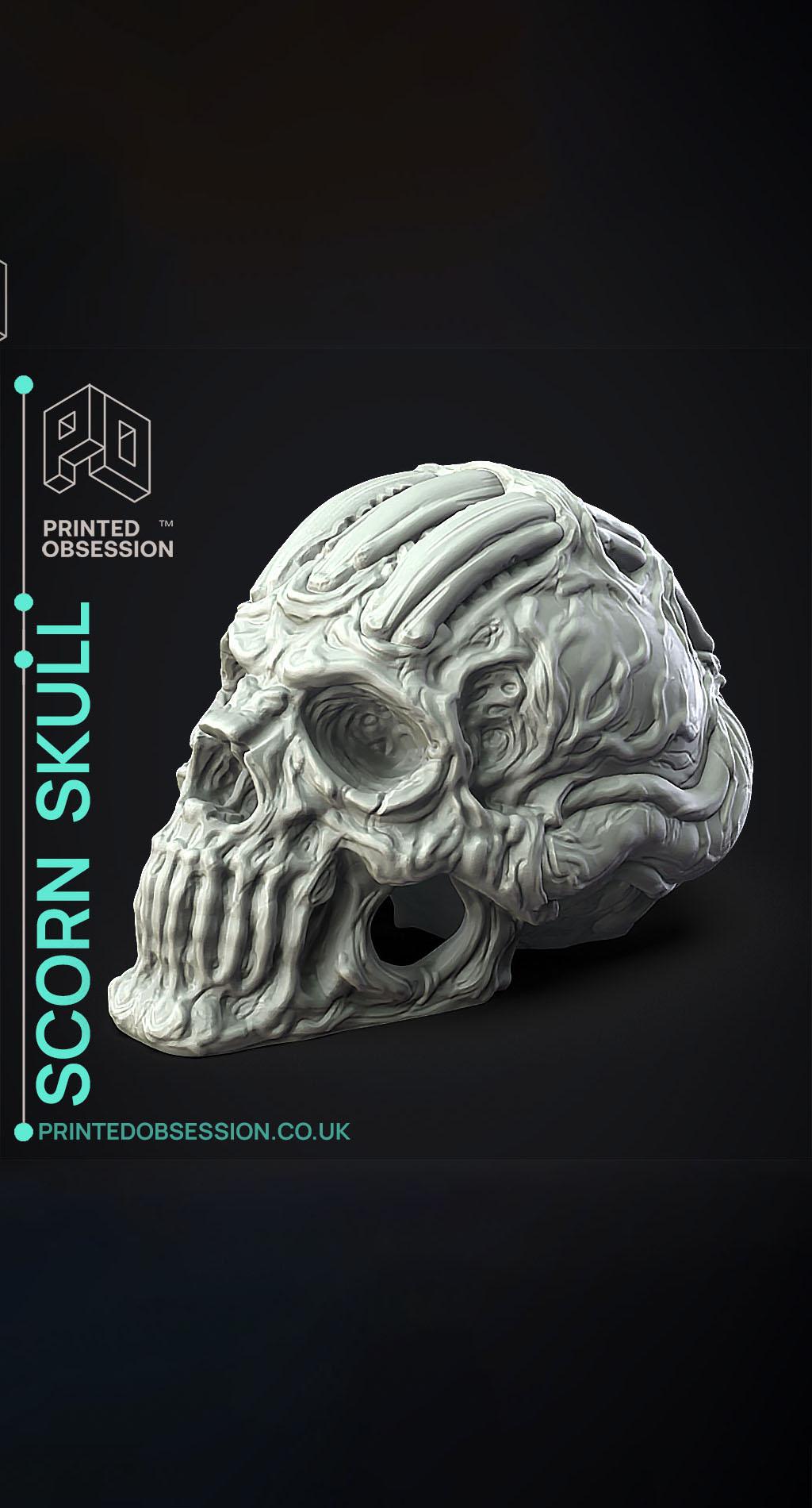 Scorn Skull - Scorn - Fan Art 3d model