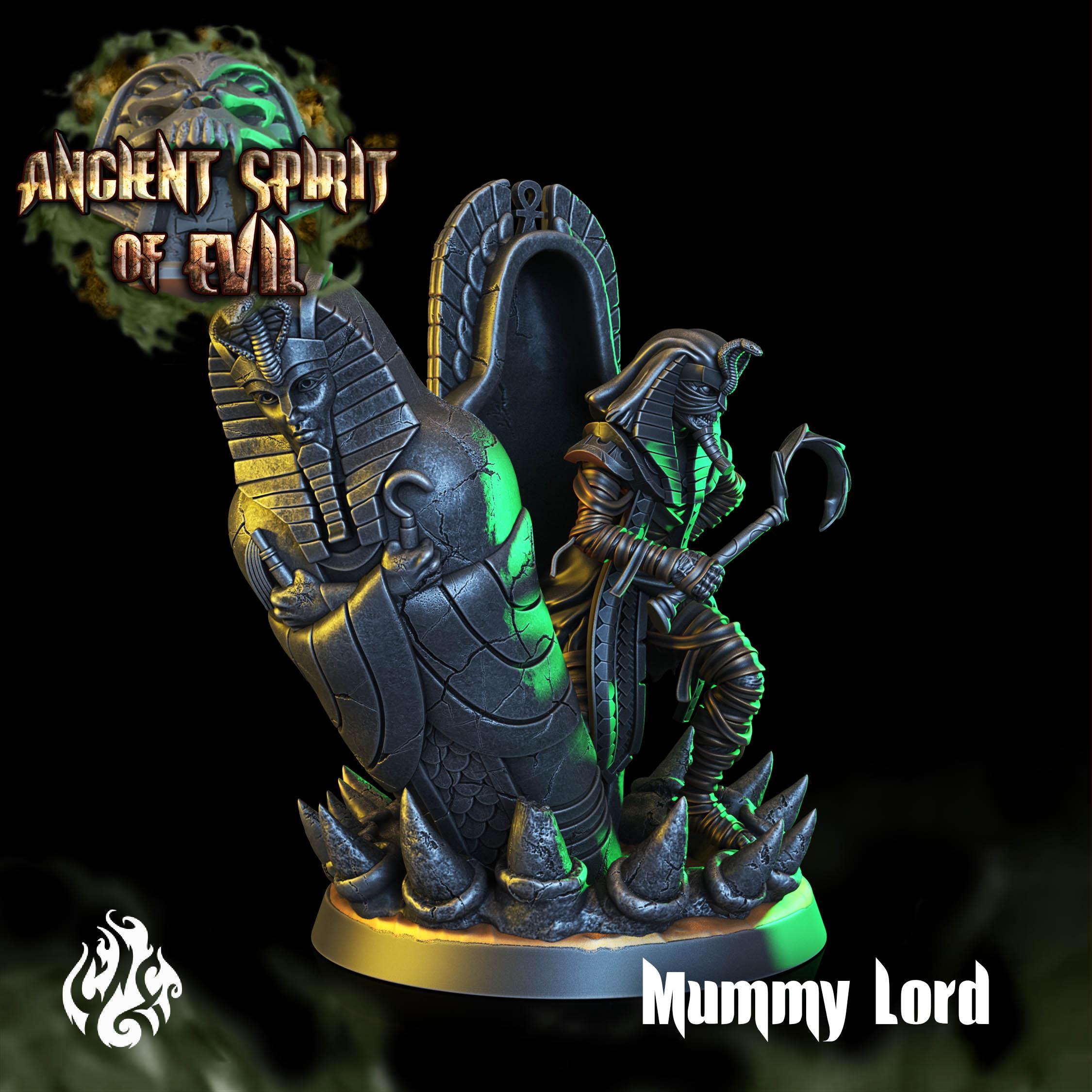 Mummy Lord 3d model