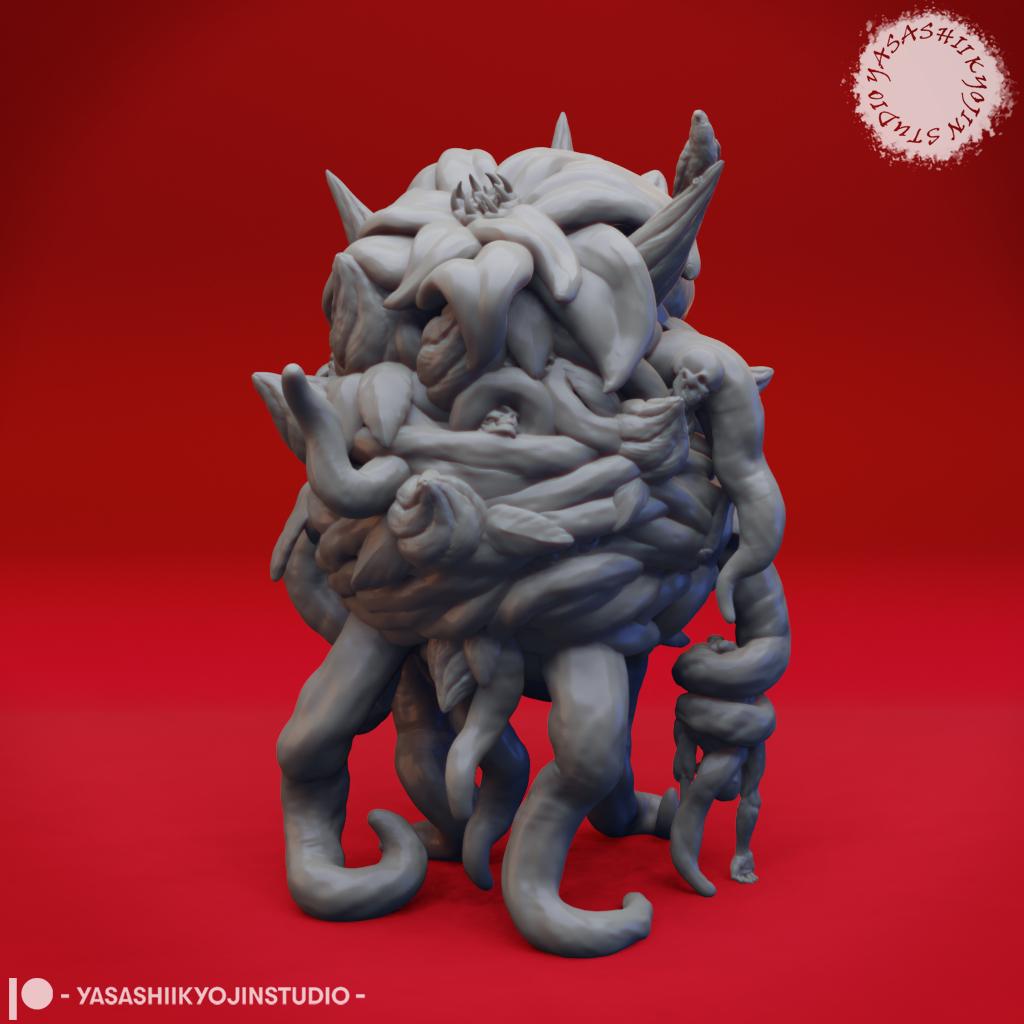Corpse Flower - Tabletop Miniature (Pre-Supported) 3d model