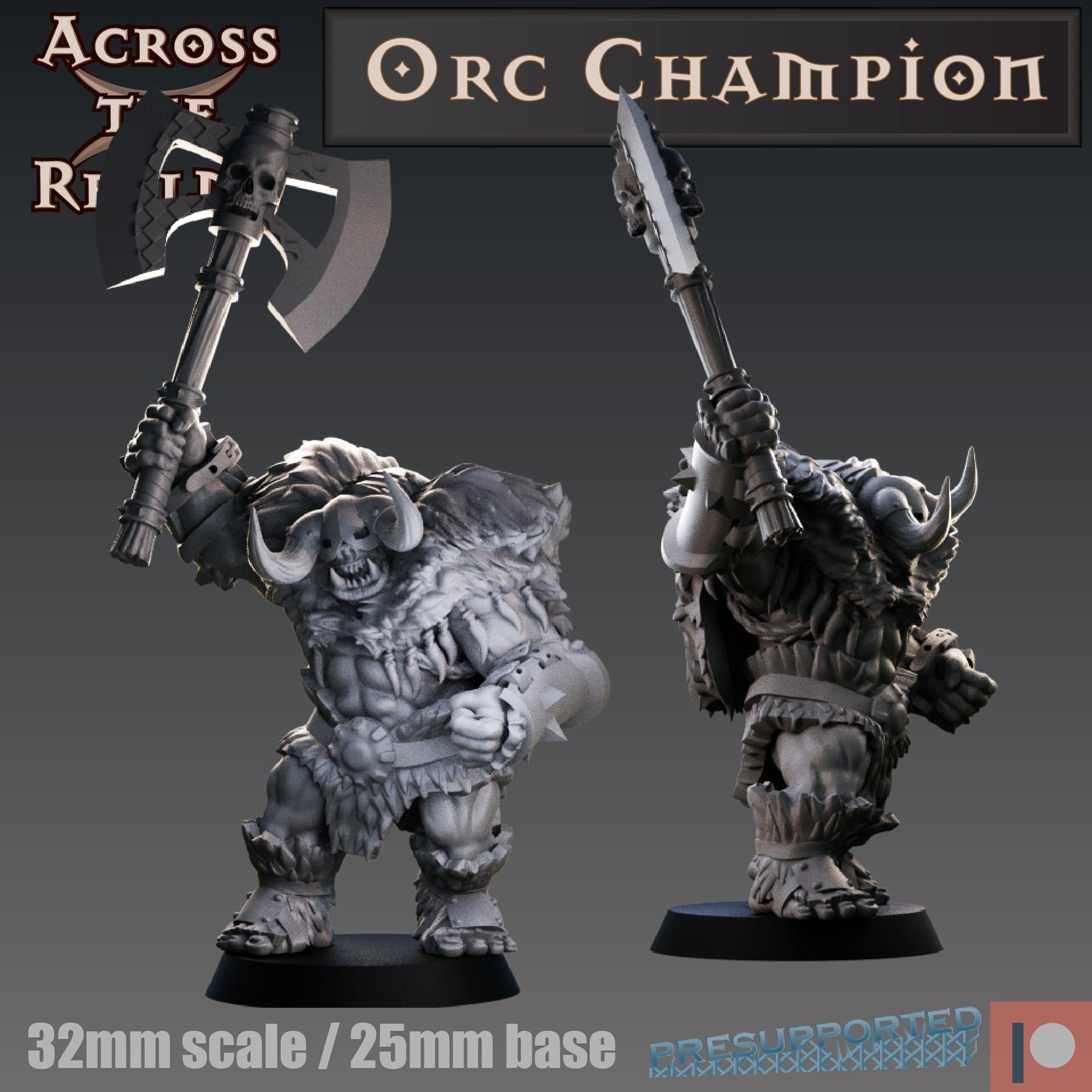 Orc Champion 3d model