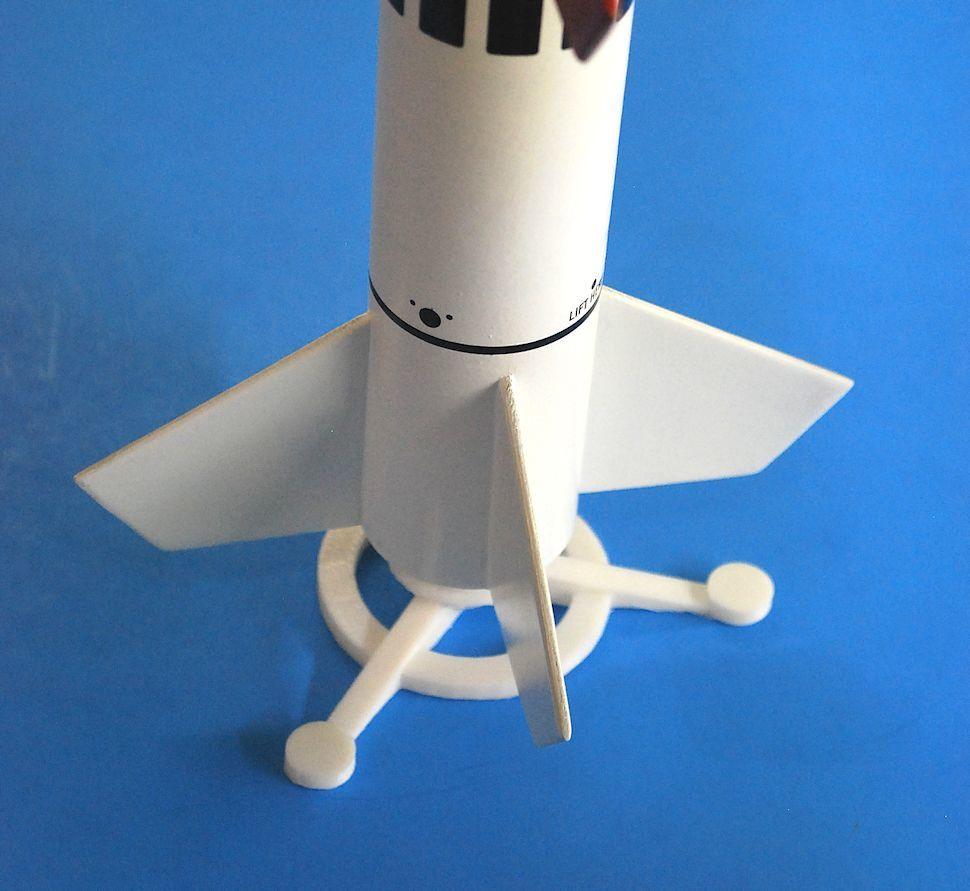 Model Rocket Stands 3d model