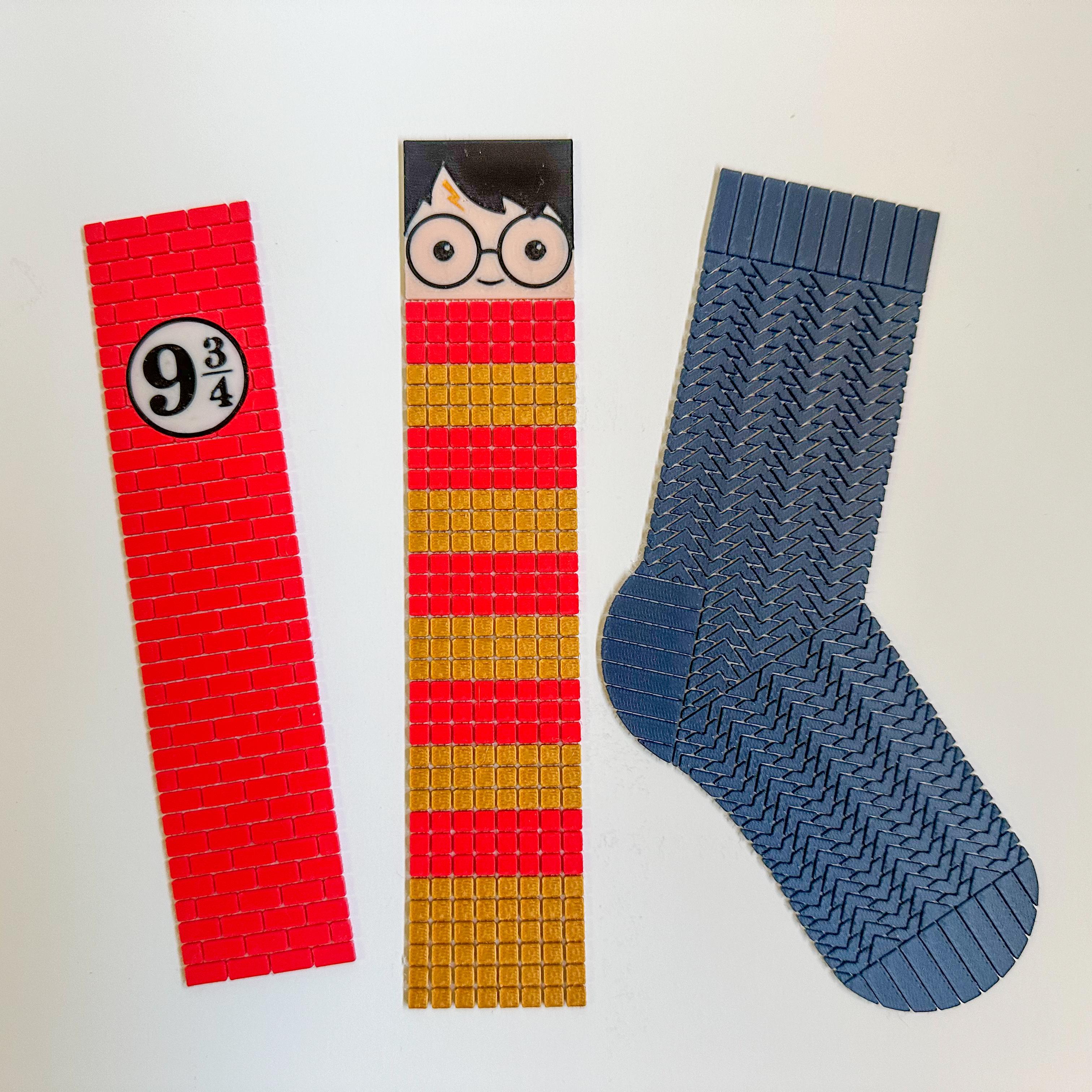 Harry Potter Themed Bookmark Set (requires mesh fabric) 3d model