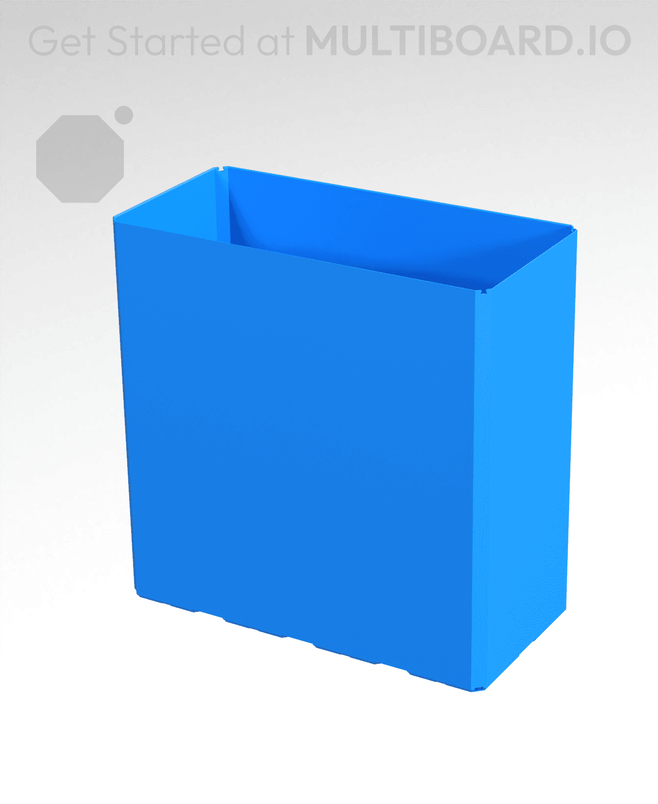 4x2x4 - Bin - Multibin Insert 3d model