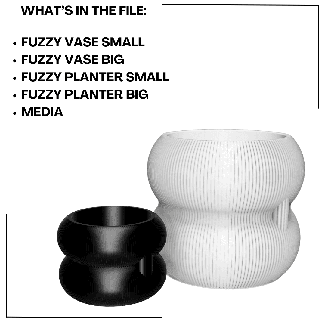 Fuzzy Vase 3d model