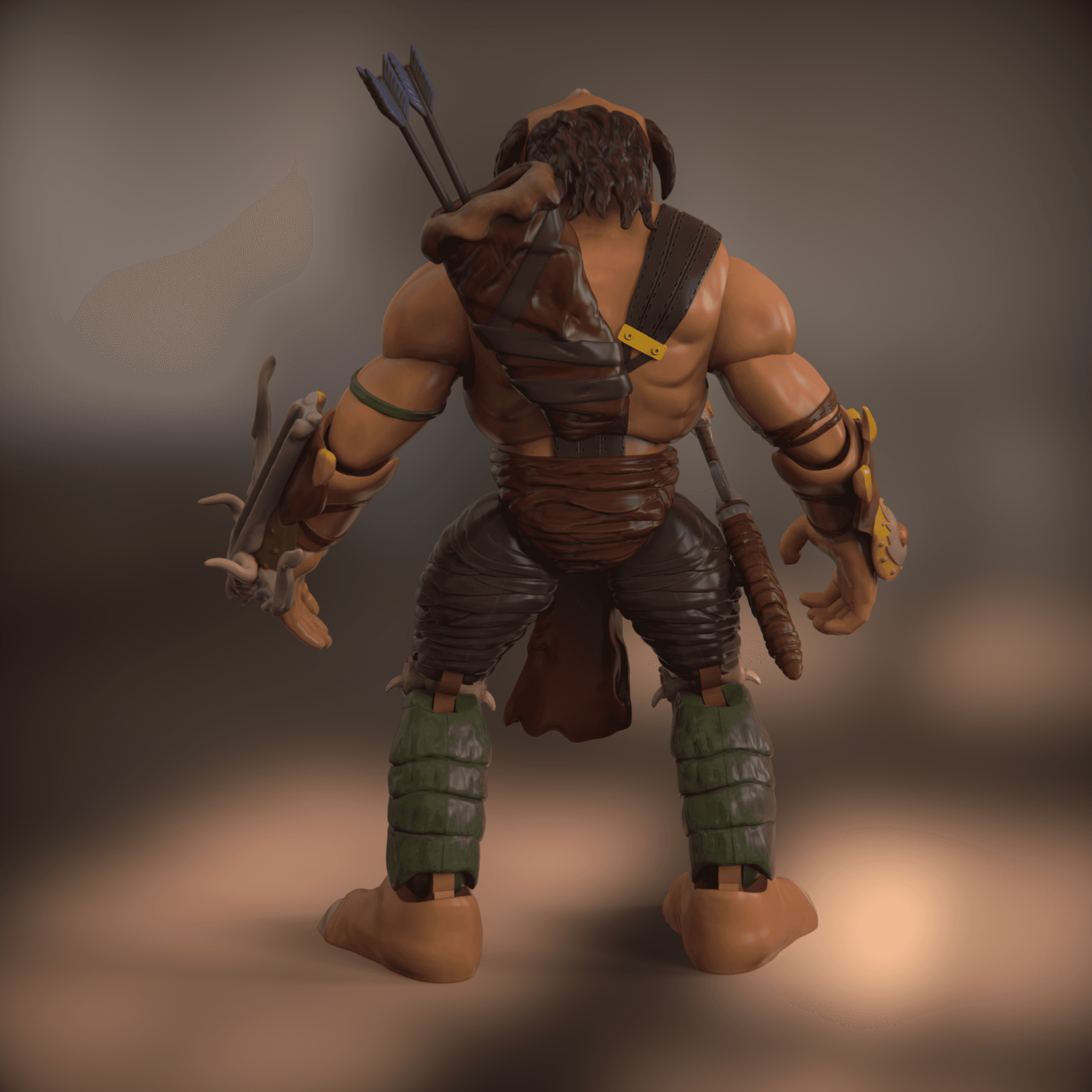 Small Soldiers Archer 3d model