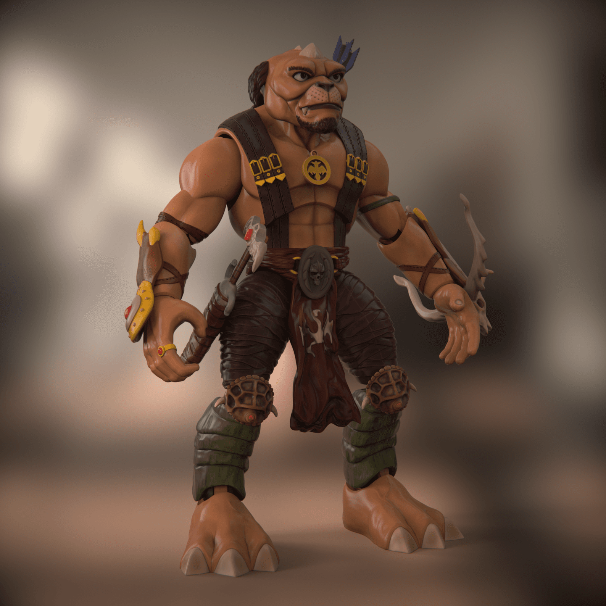 Small Soldiers Archer 3d model