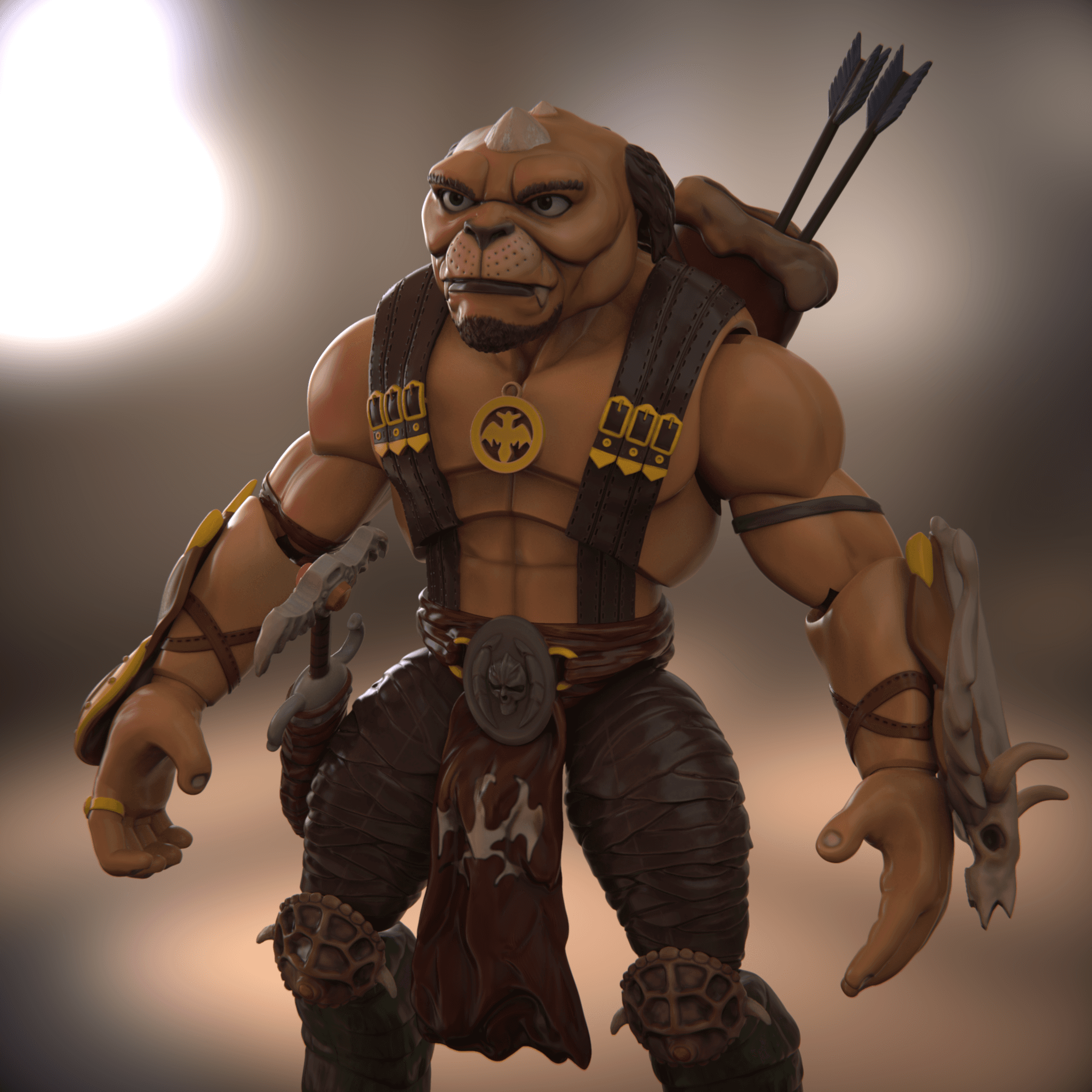 Small Soldiers Archer 3d model