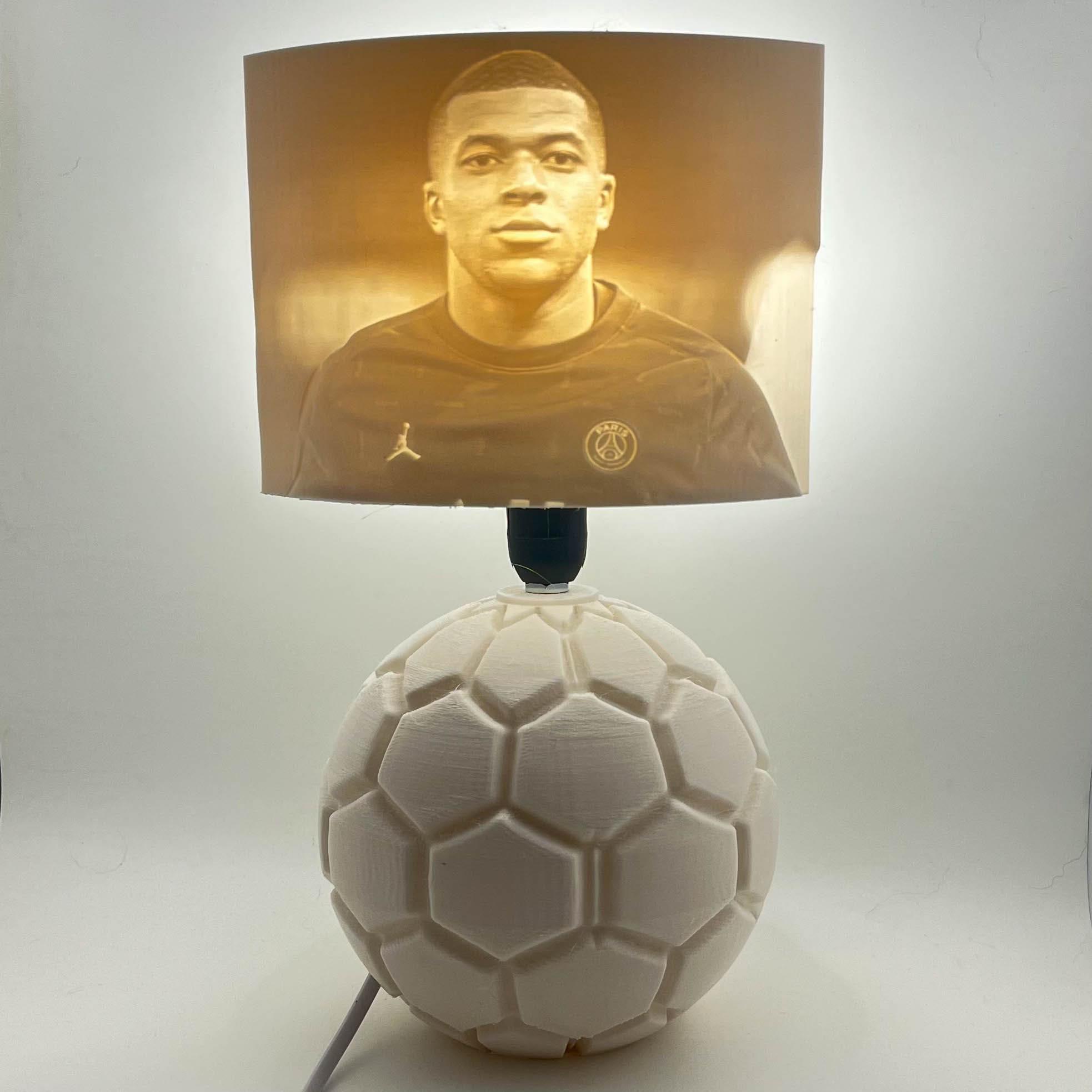 Kylian mbappe lamp e14 3d model