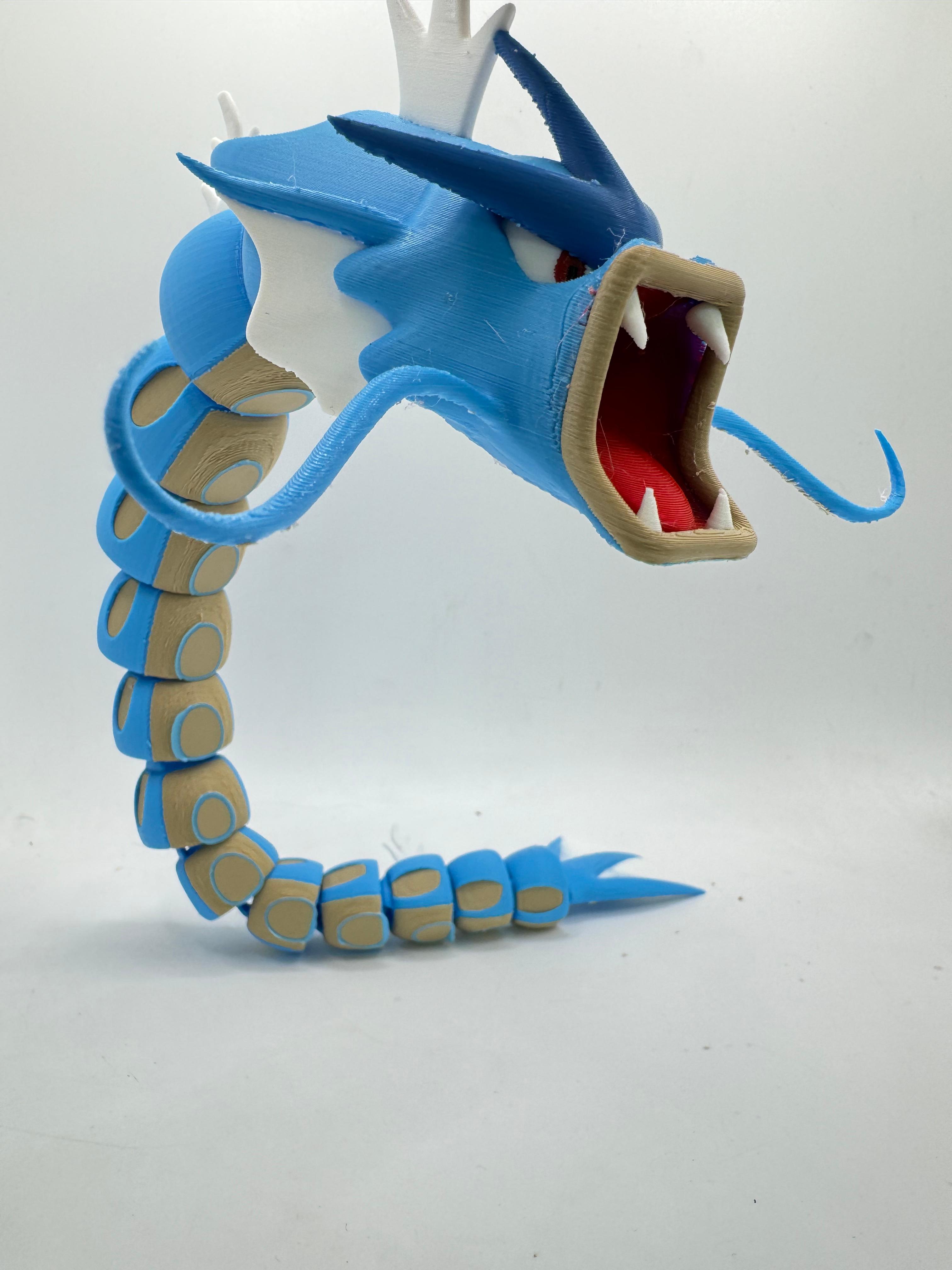 Articulated Pokémon - Gyarados  3d model