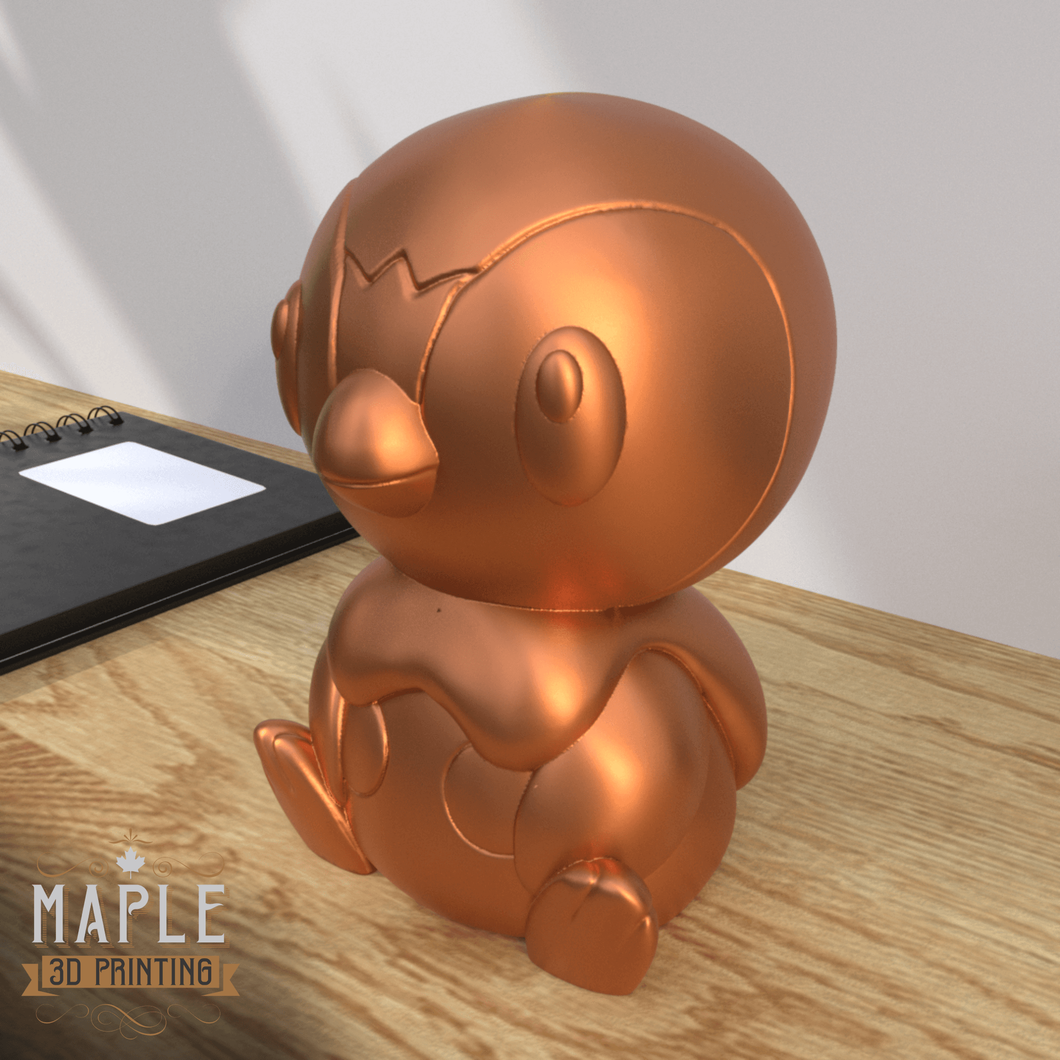 393. Piplup - Ornamental & Basic - Pokemon 3d model