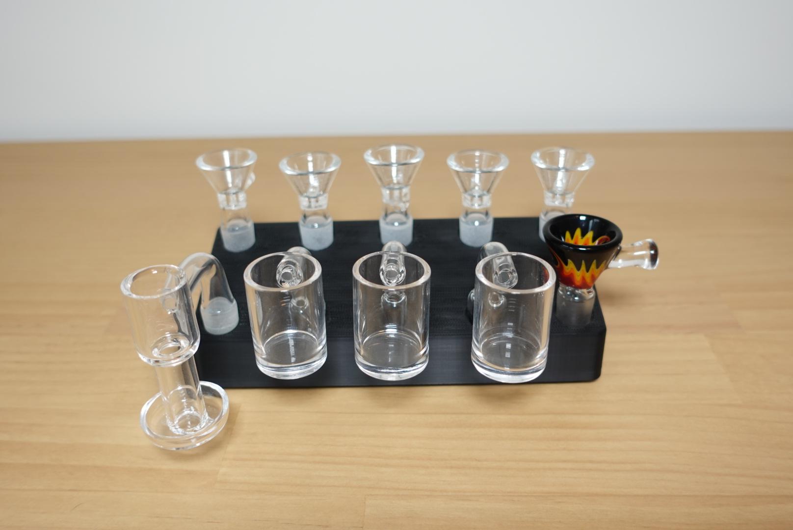 Glass Display Stands (10/14/18mm) 3d model