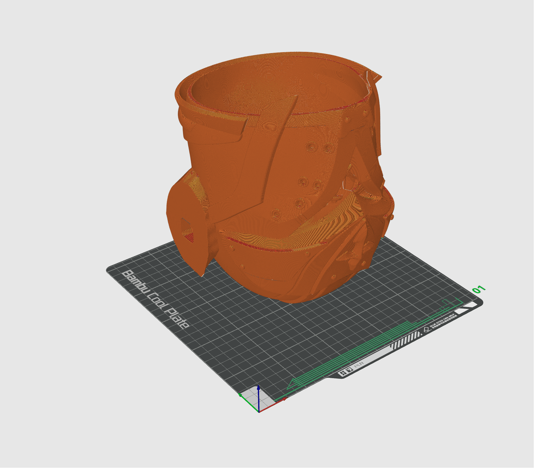 First Descendant Ajax Helmet 3d model