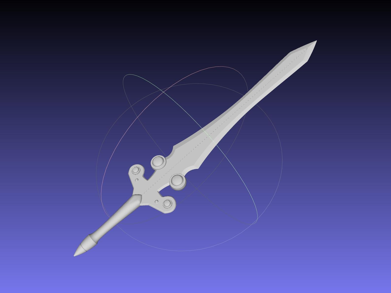 Tales of Vesperia Flynn Sword 3d model