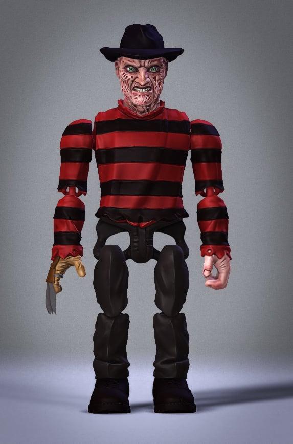 Flexi Freddy Kruger 3d model