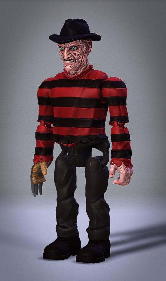 Flexi Freddy Kruger 3d model