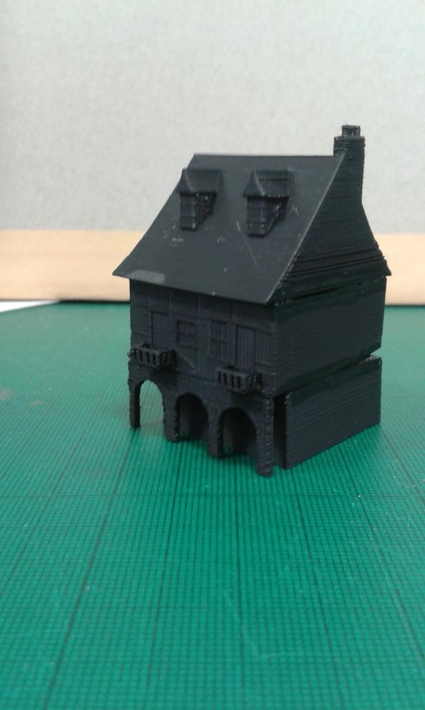 Another Tudor style house for wargaming 3d model