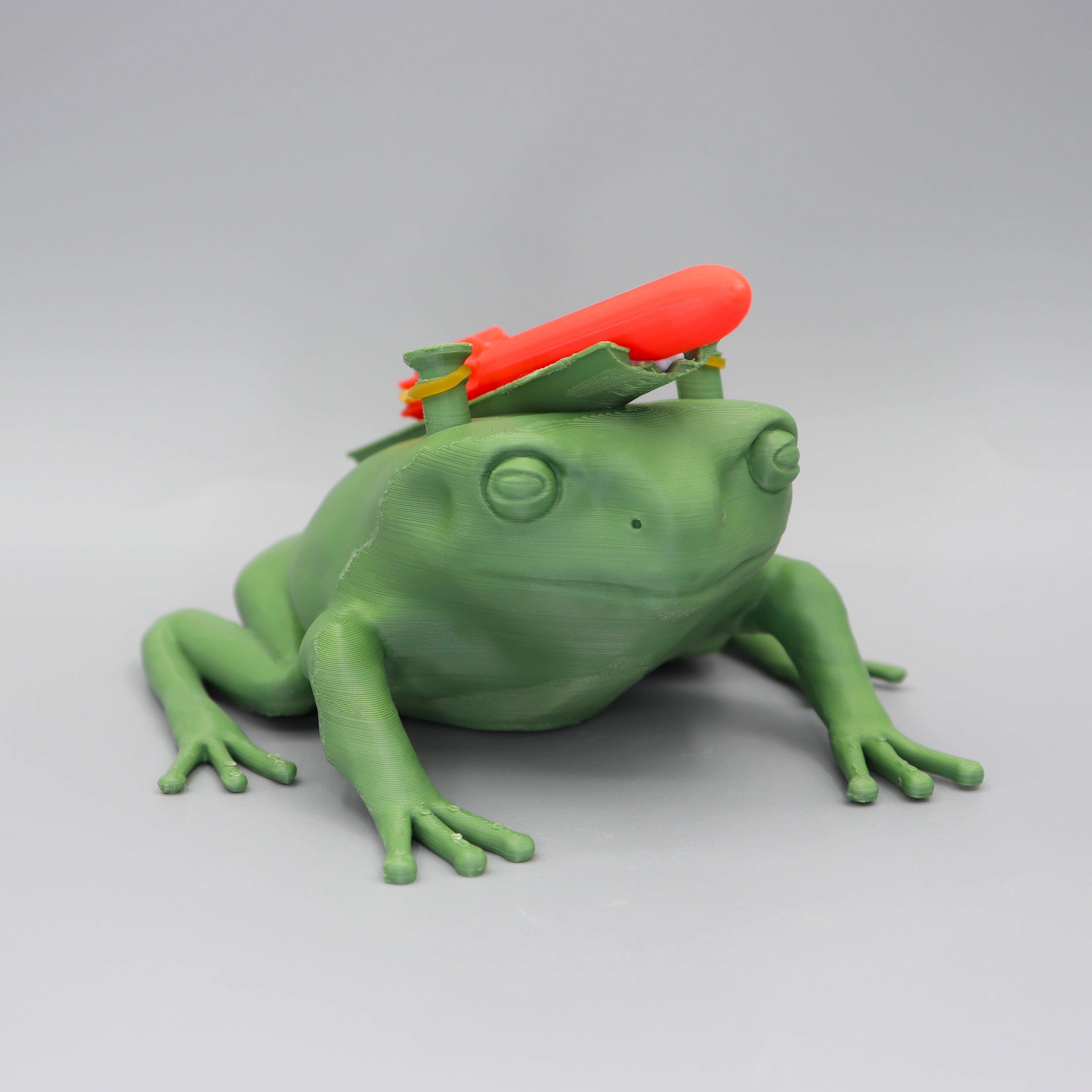 Missile toad toy 3d model