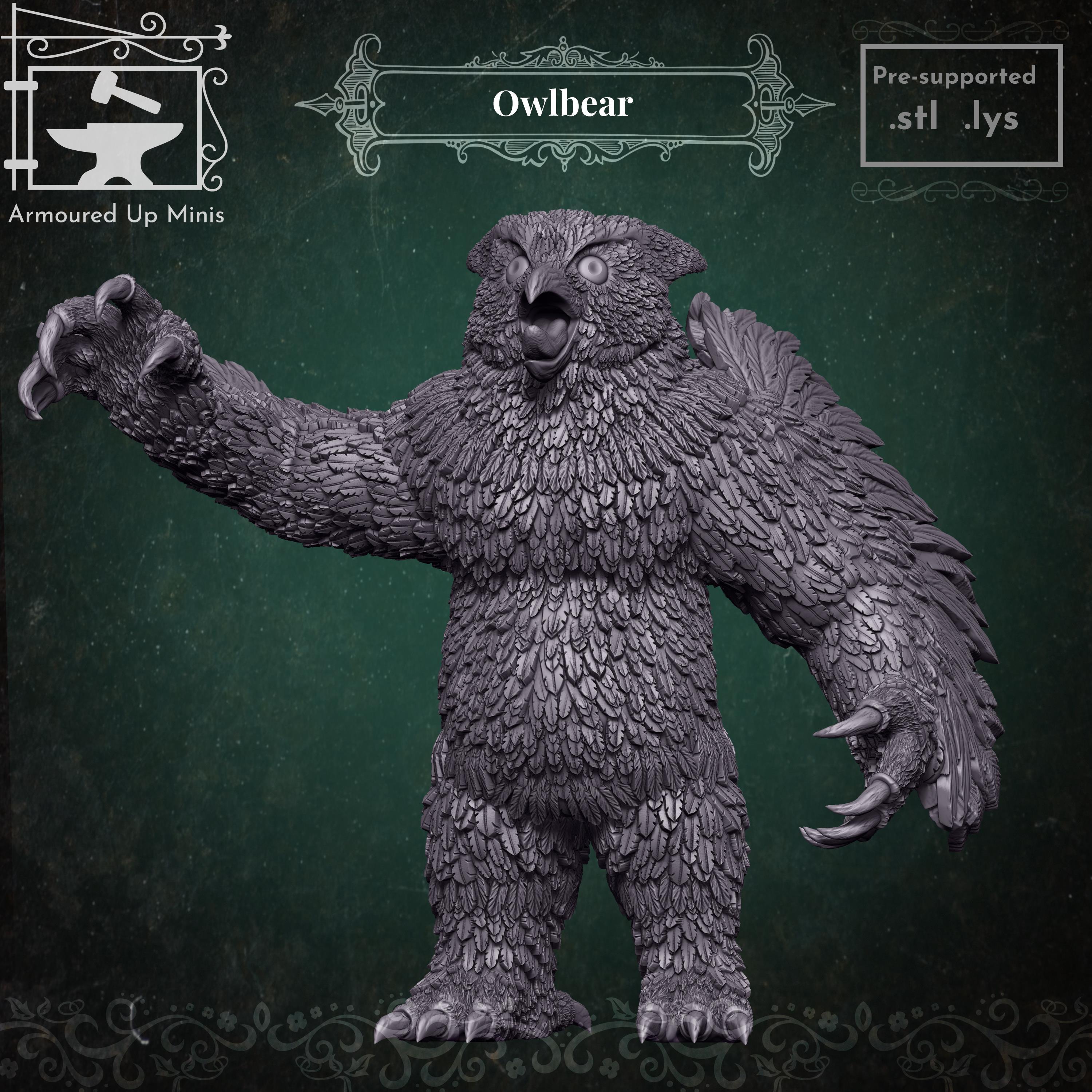 Owlbear 3d model