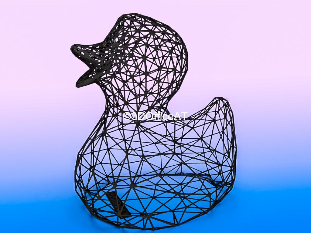 Duck - 3DOfficeAT 3d model